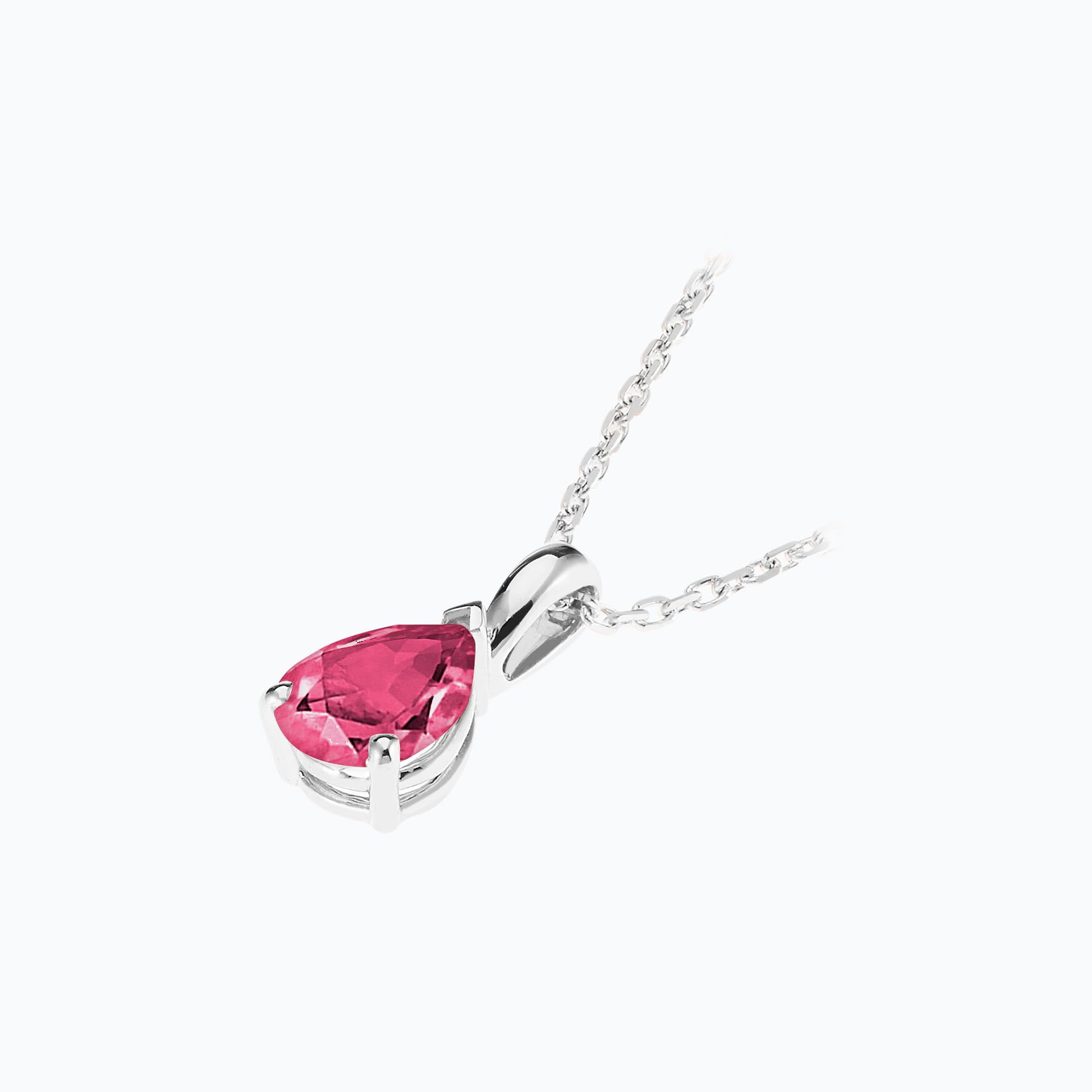 Pendentif Goutte Tourmaline 7 x 5 mm