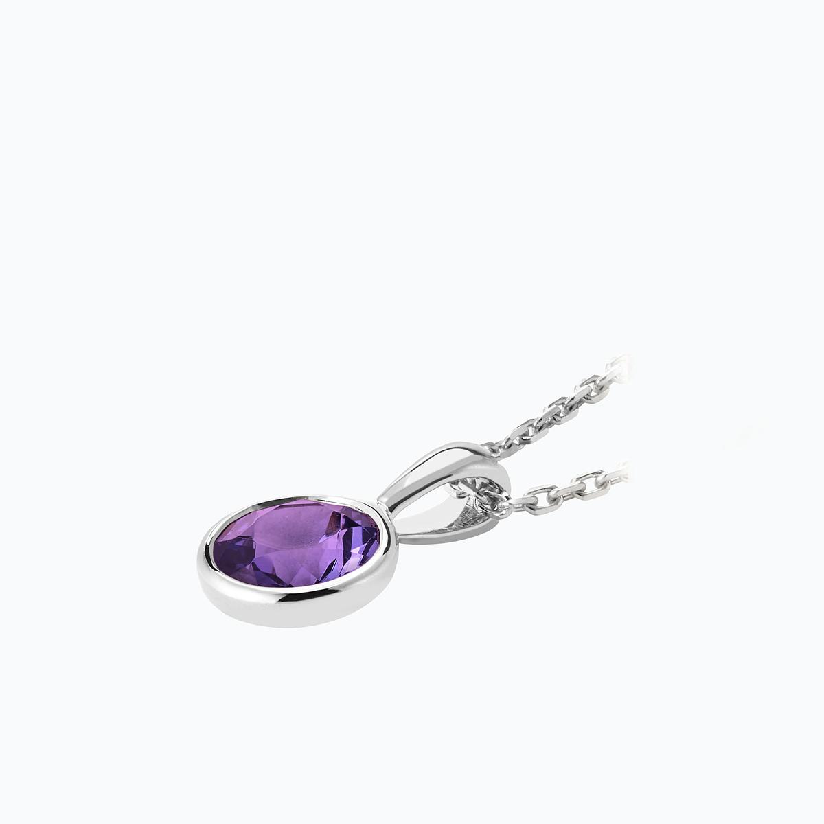 Pendentif Harmony Améthyste 6 mm