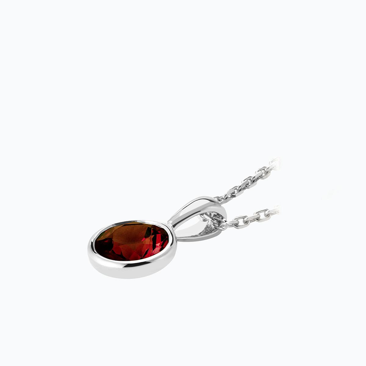 Pendentif Harmony Grenat 6 mm