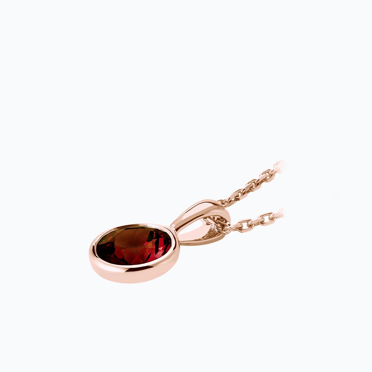 Pendentif Harmony Grenat 6 mm
