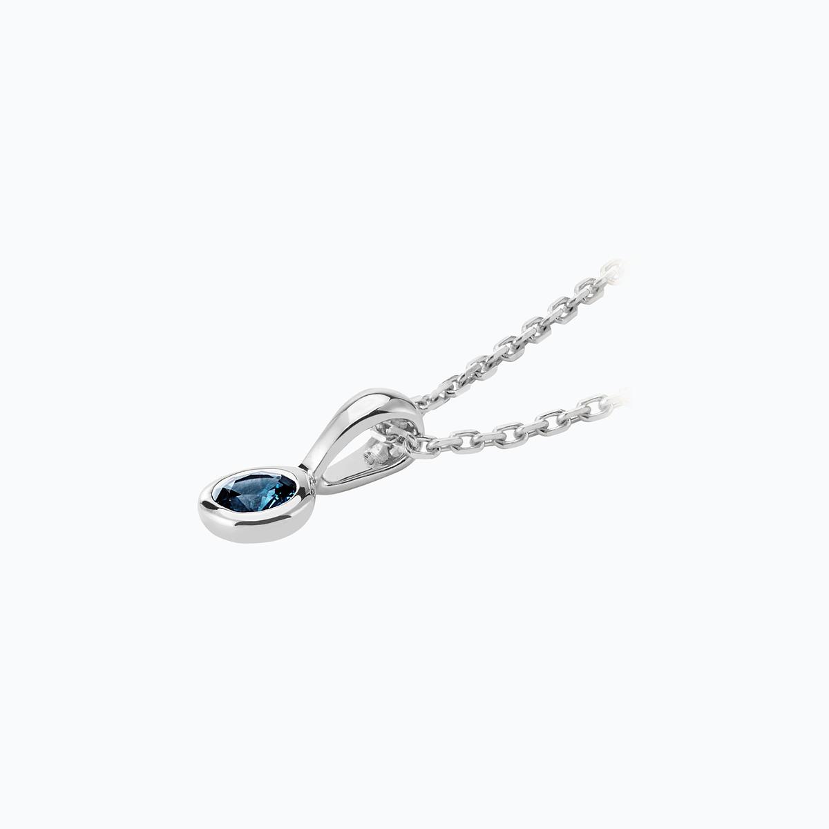 Pendentif Harmony Topaze Blue London 3.5 mm