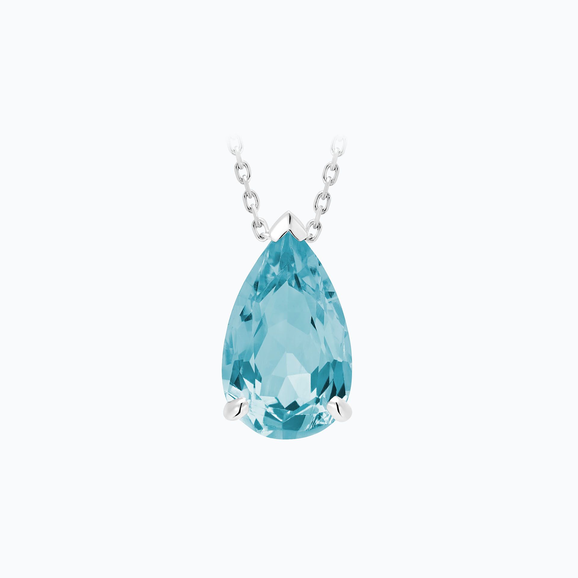 Pendentif Vera Aigue-Marine