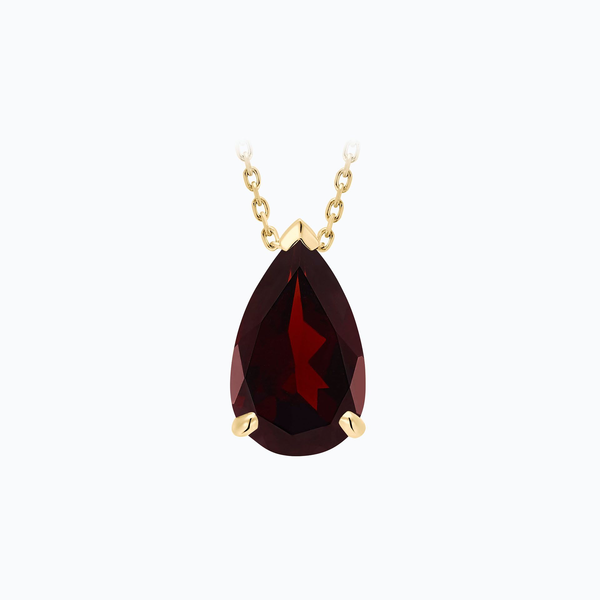 Pendentif Vera Grenat