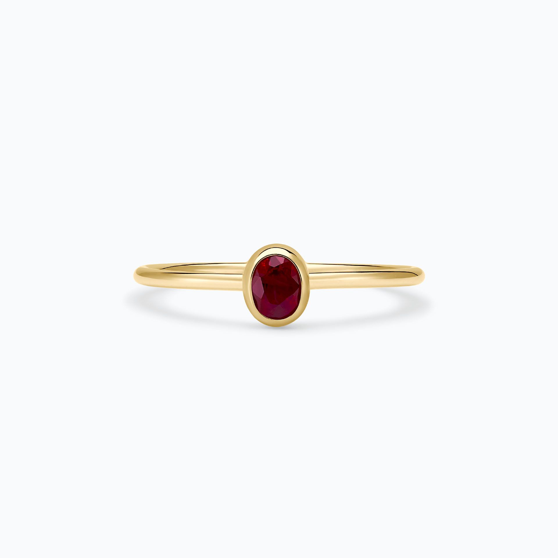 Solitaire Allure Rubis