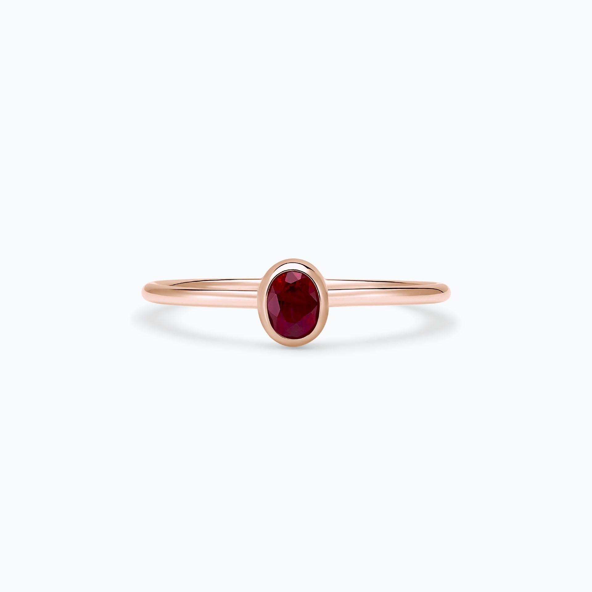 Solitaire Allure Rubis