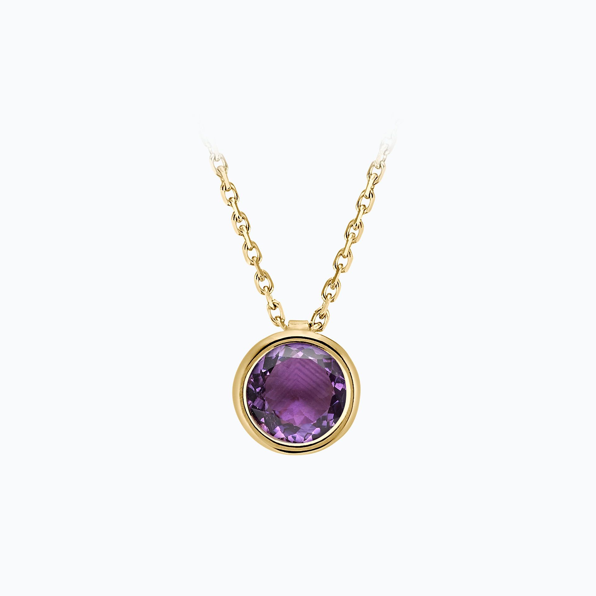 Collier Nymphéa Améthyste