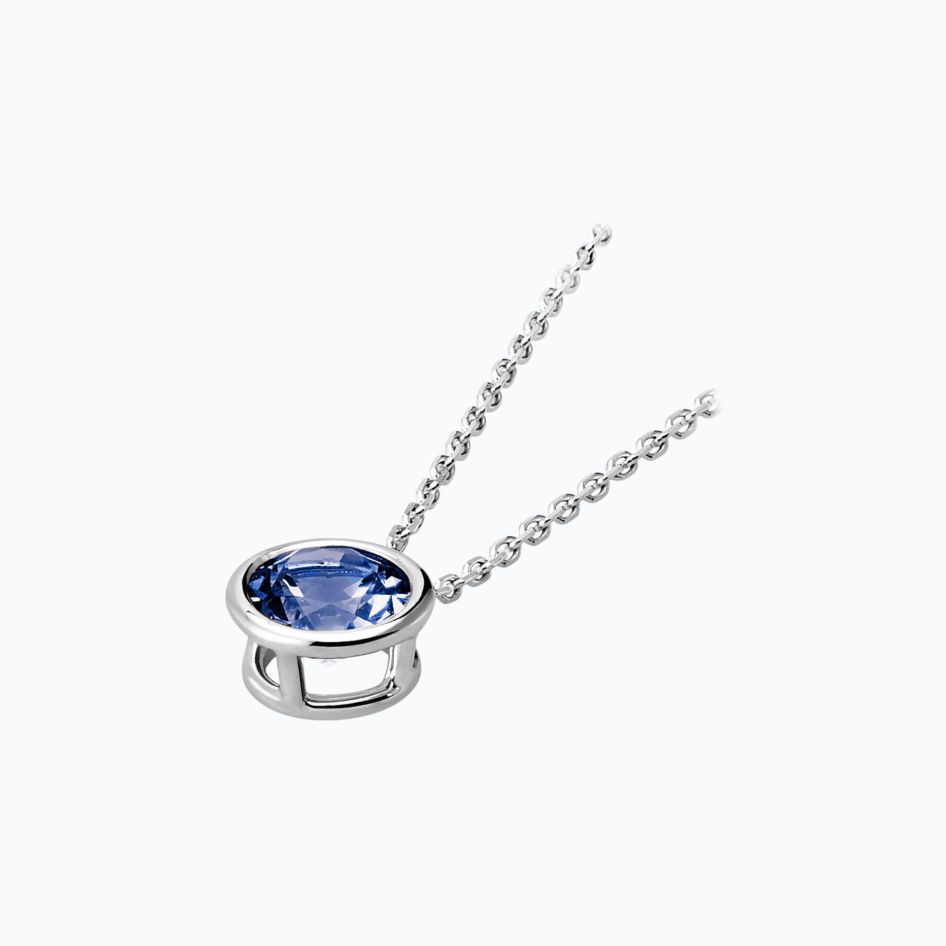 Collier Nymphéa Tanzanite