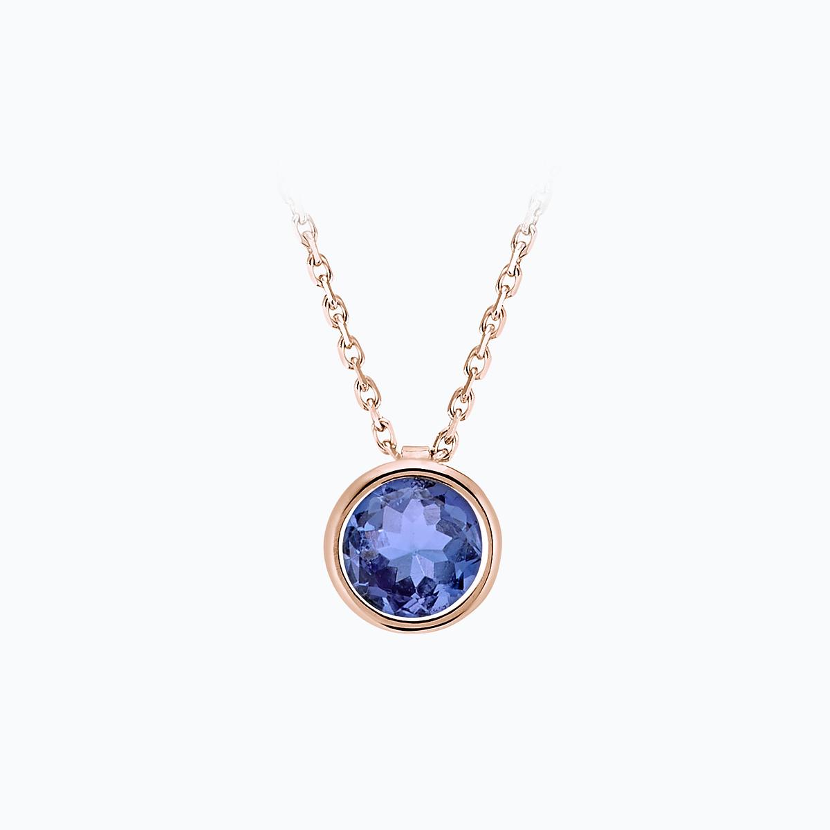 Collier Nymphéa Tanzanite