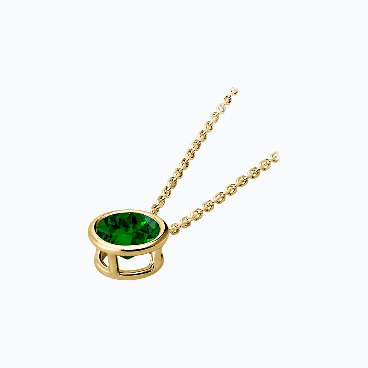 Collier Nymphéa Tsavorite