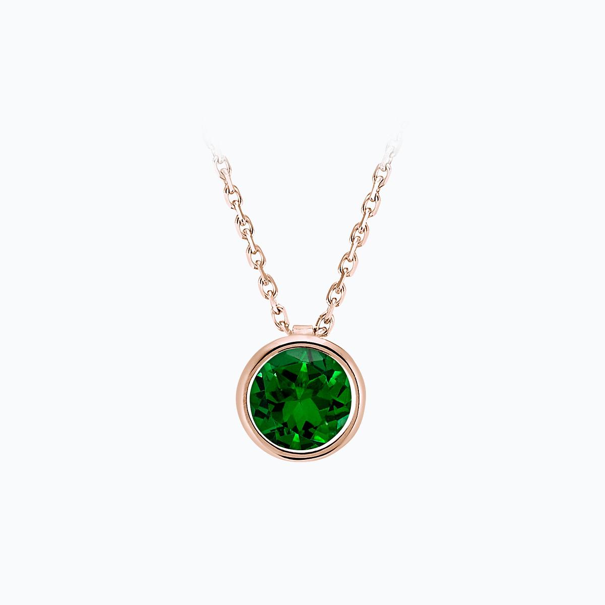Collier Nymphéa Tsavorite