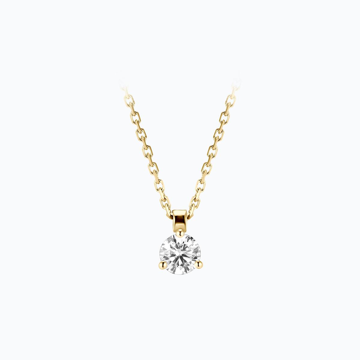 Collier Pyramid 0.25 carat