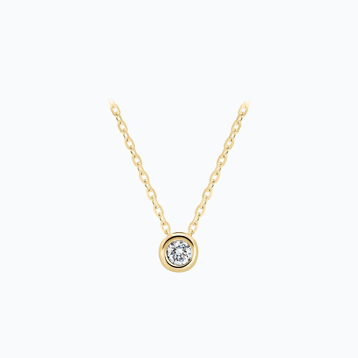 Collier Sfera Diamant de Synthèse 0.06 carat
