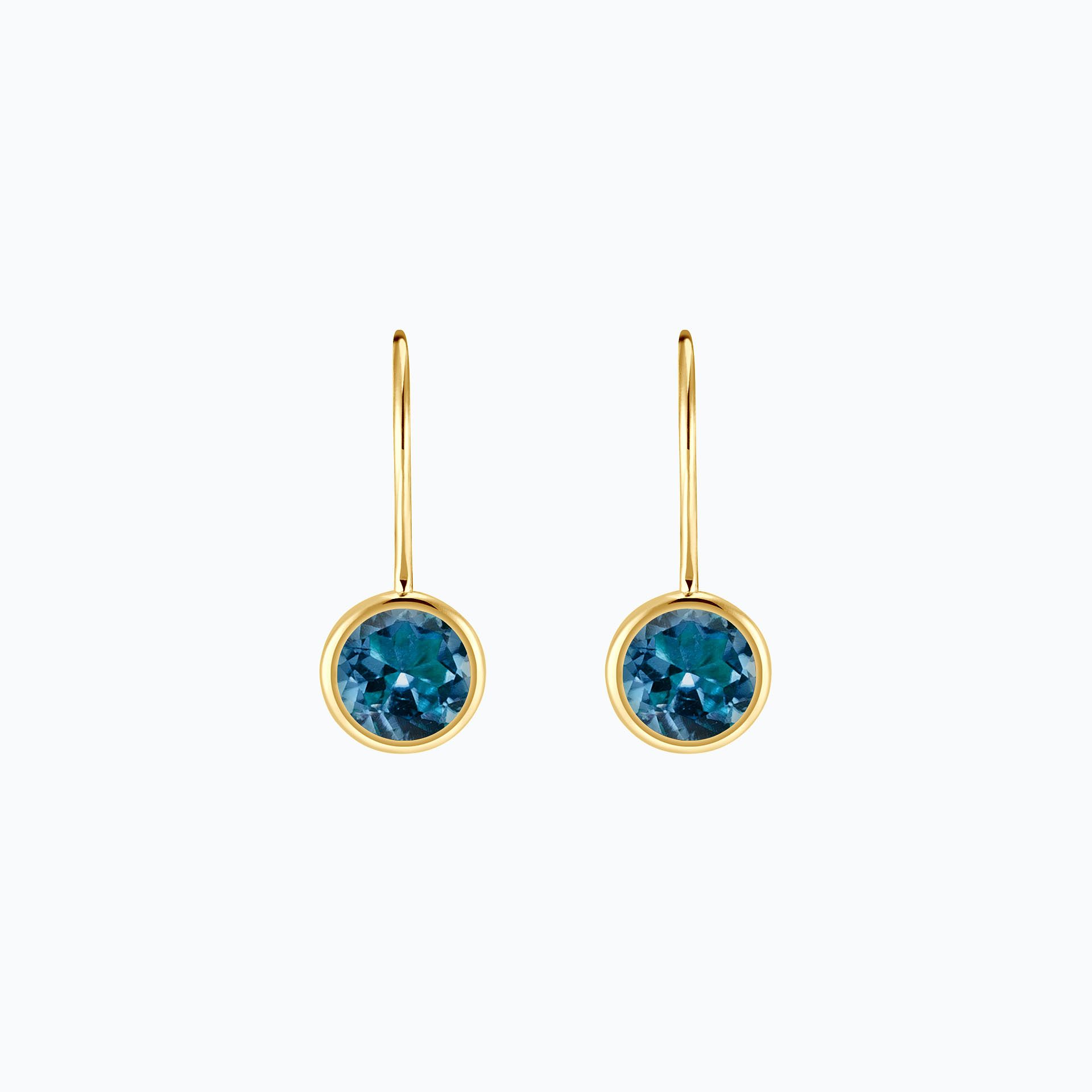 Dormeuses Nymphéa Topaze Blue London