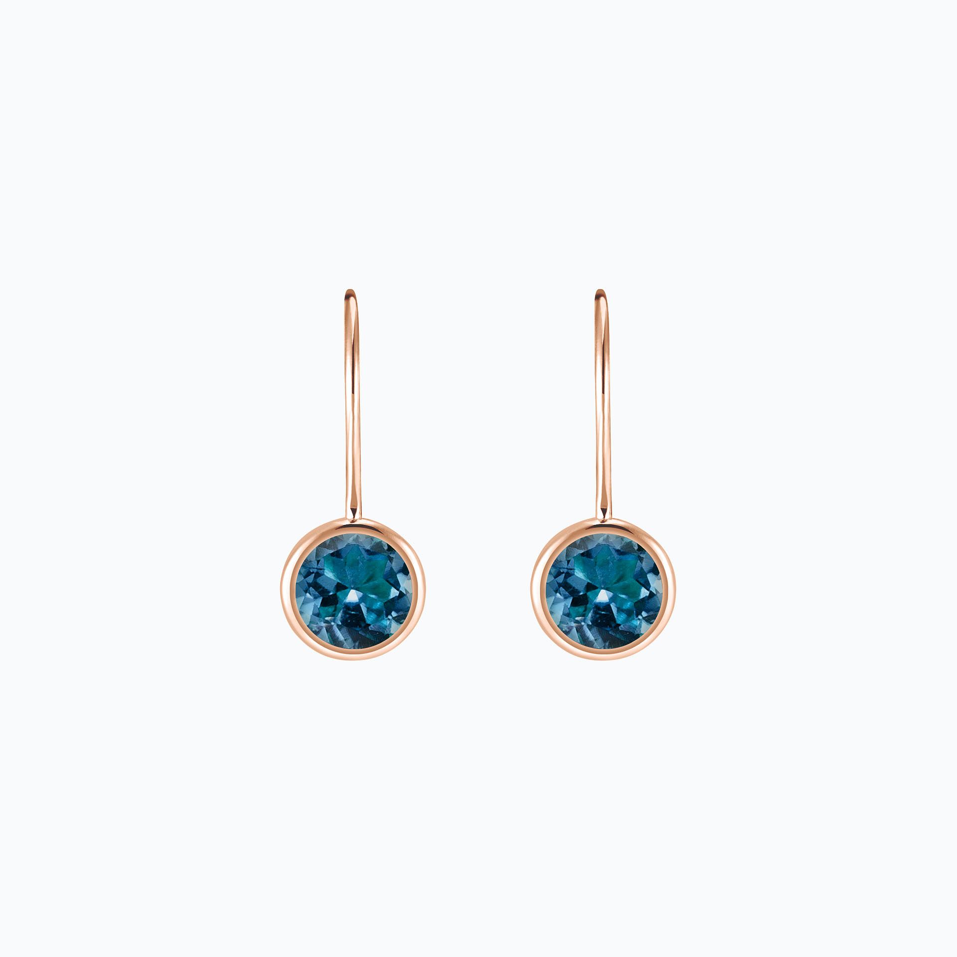 Dormeuses Nymphéa Topaze Blue London
