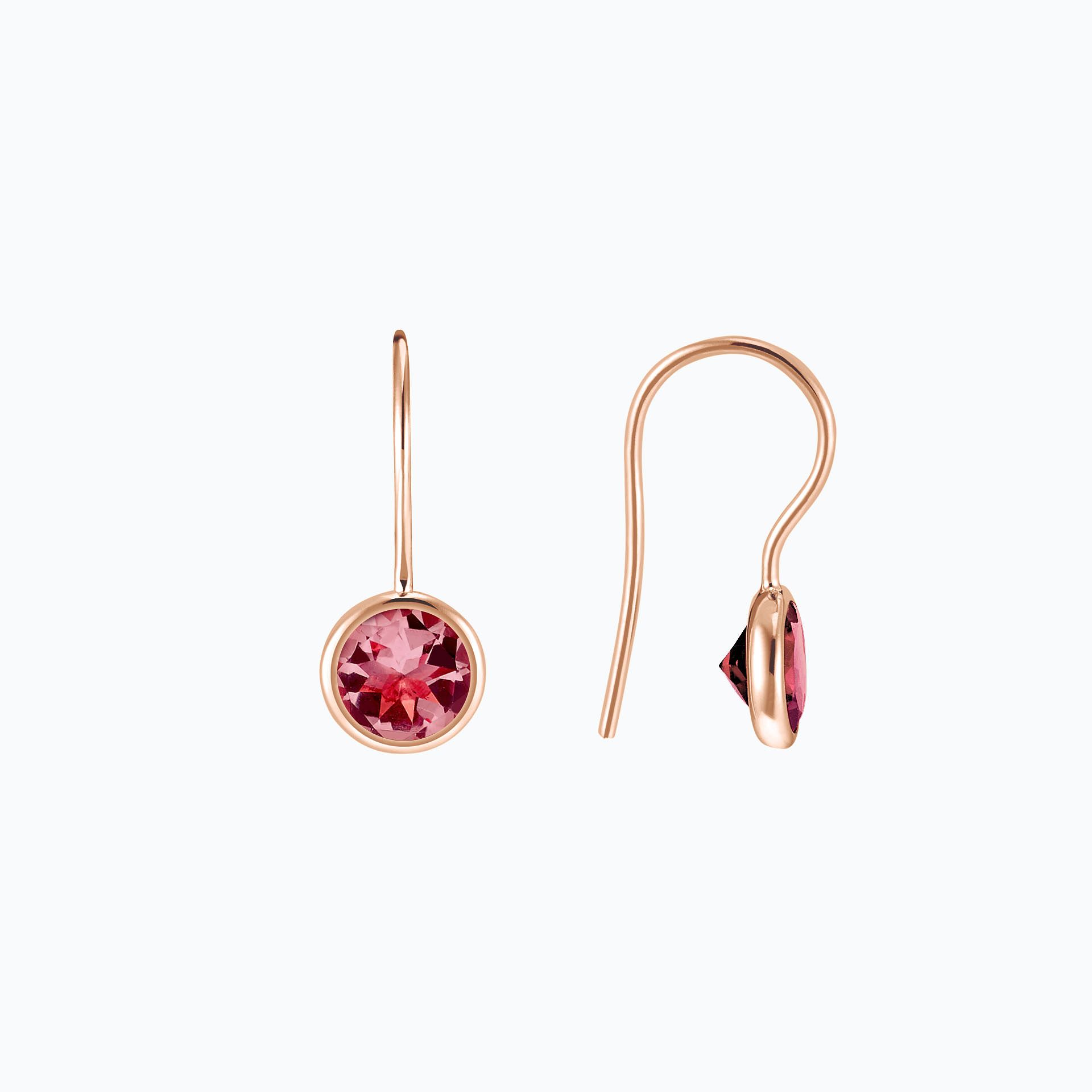 Dormeuses Nymphéa Tourmaline