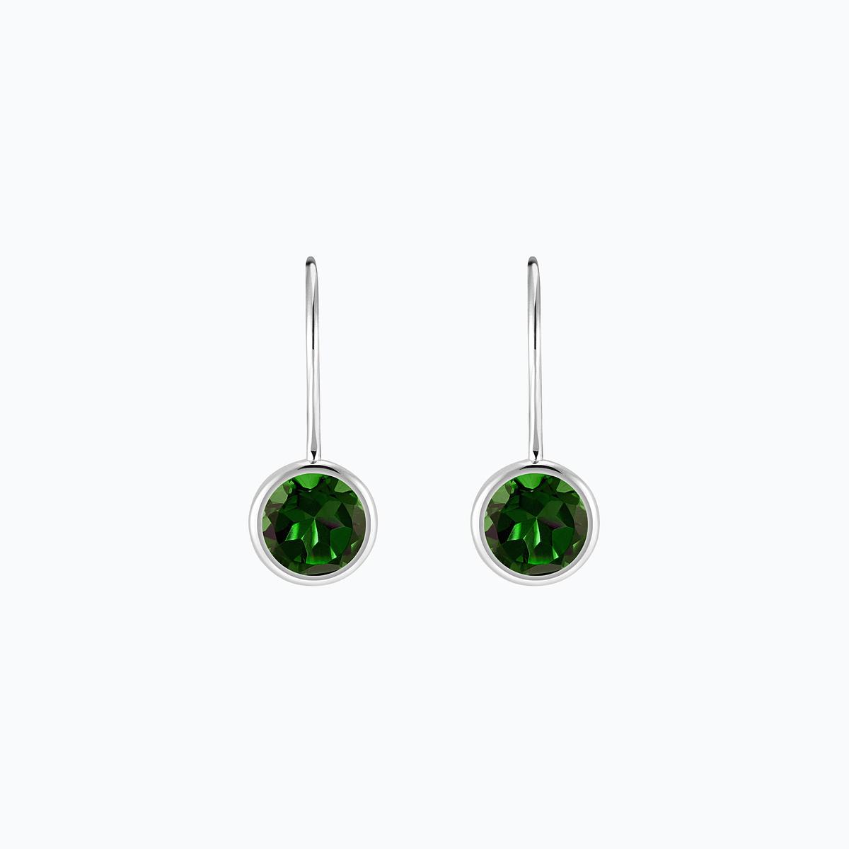Dormeuses Nymphéa Tsavorite