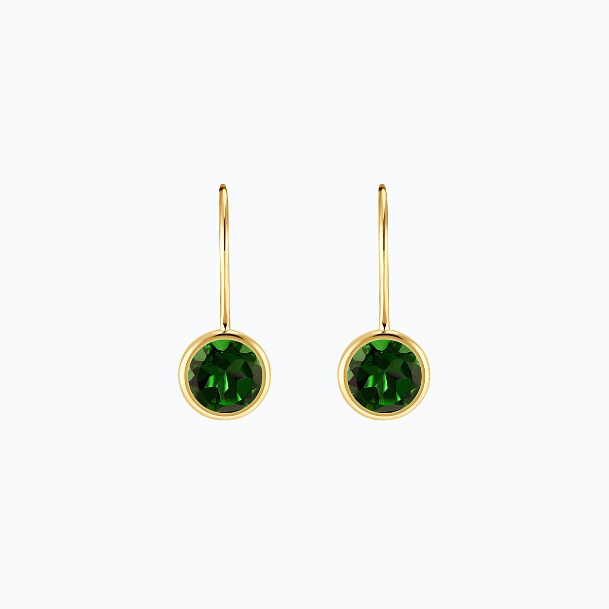 Dormeuses Nymphéa Tsavorite
