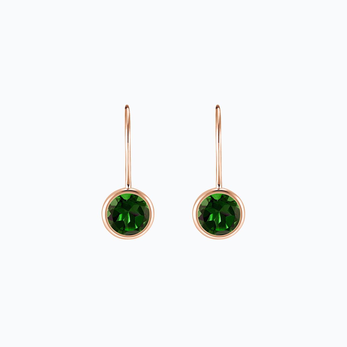 Dormeuses Nymphéa Tsavorite