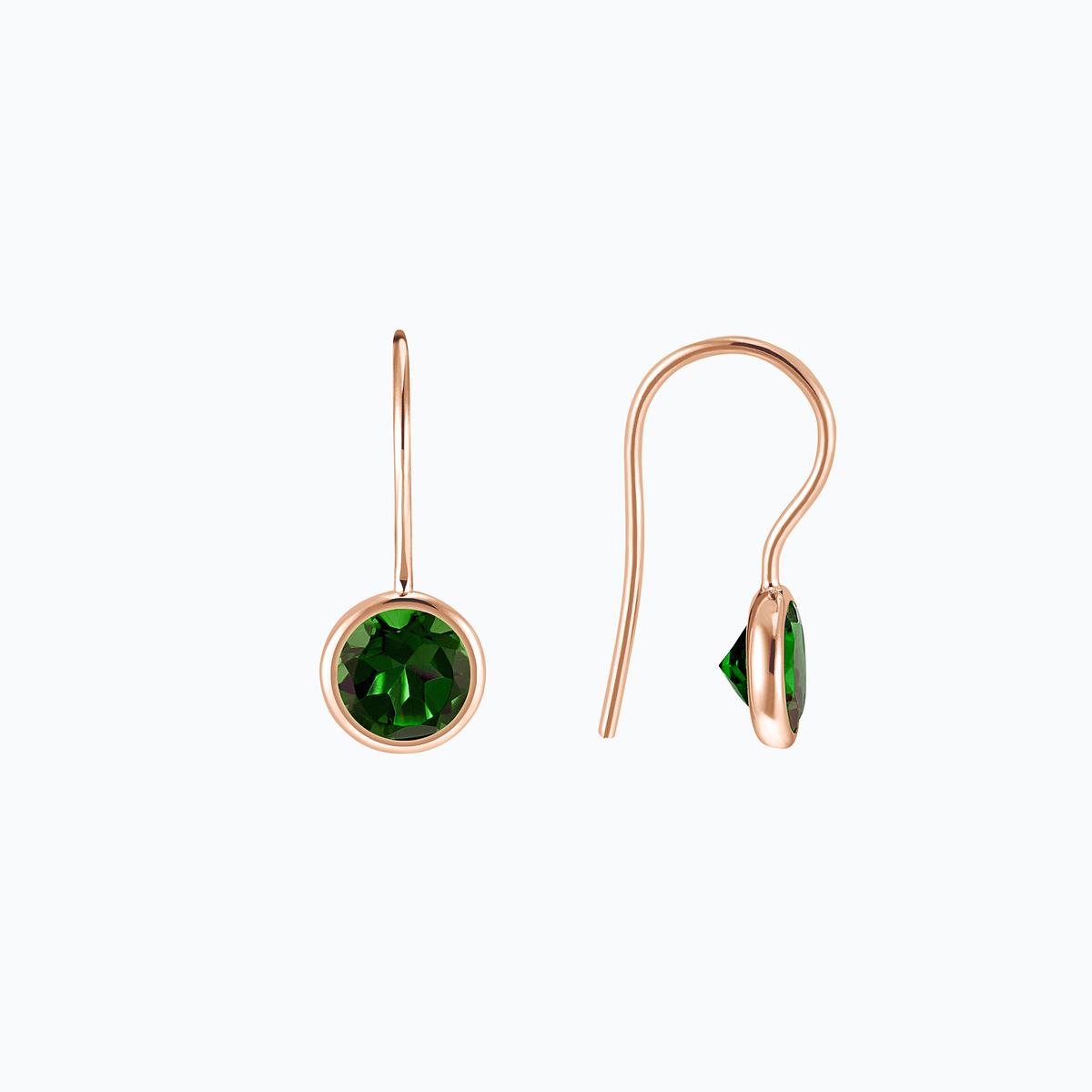 Dormeuses Nymphéa Tsavorite
