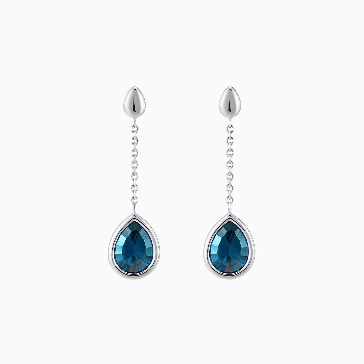Pendants Dahlia Topaze Blue London
