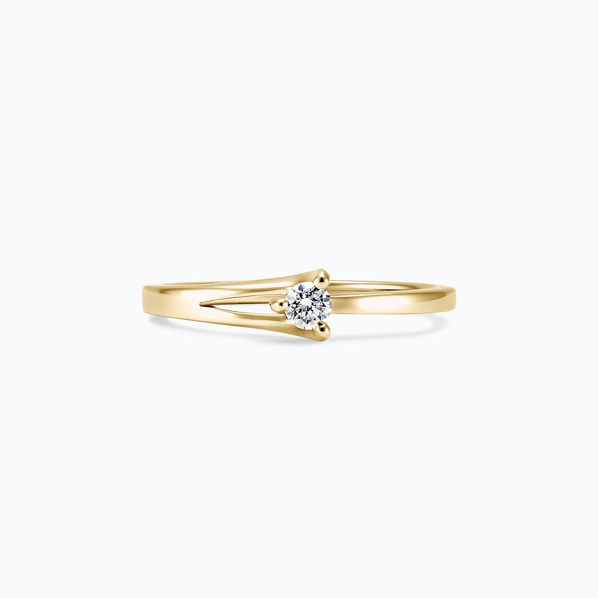 Solitaire Étoile 0.15 carat