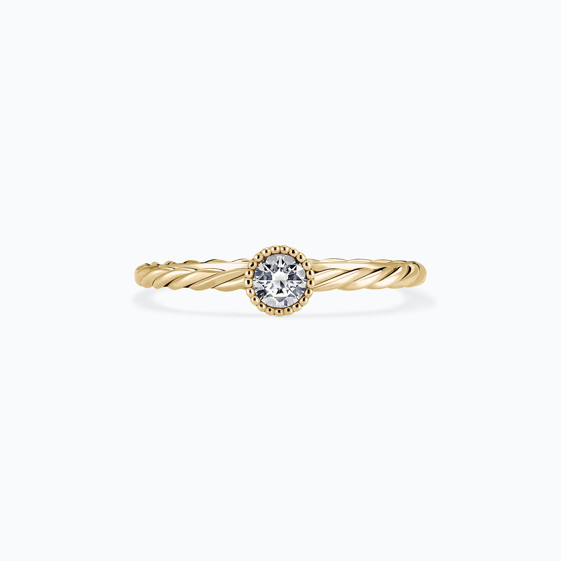 Solitaire Faustine Diamant de Synthèse