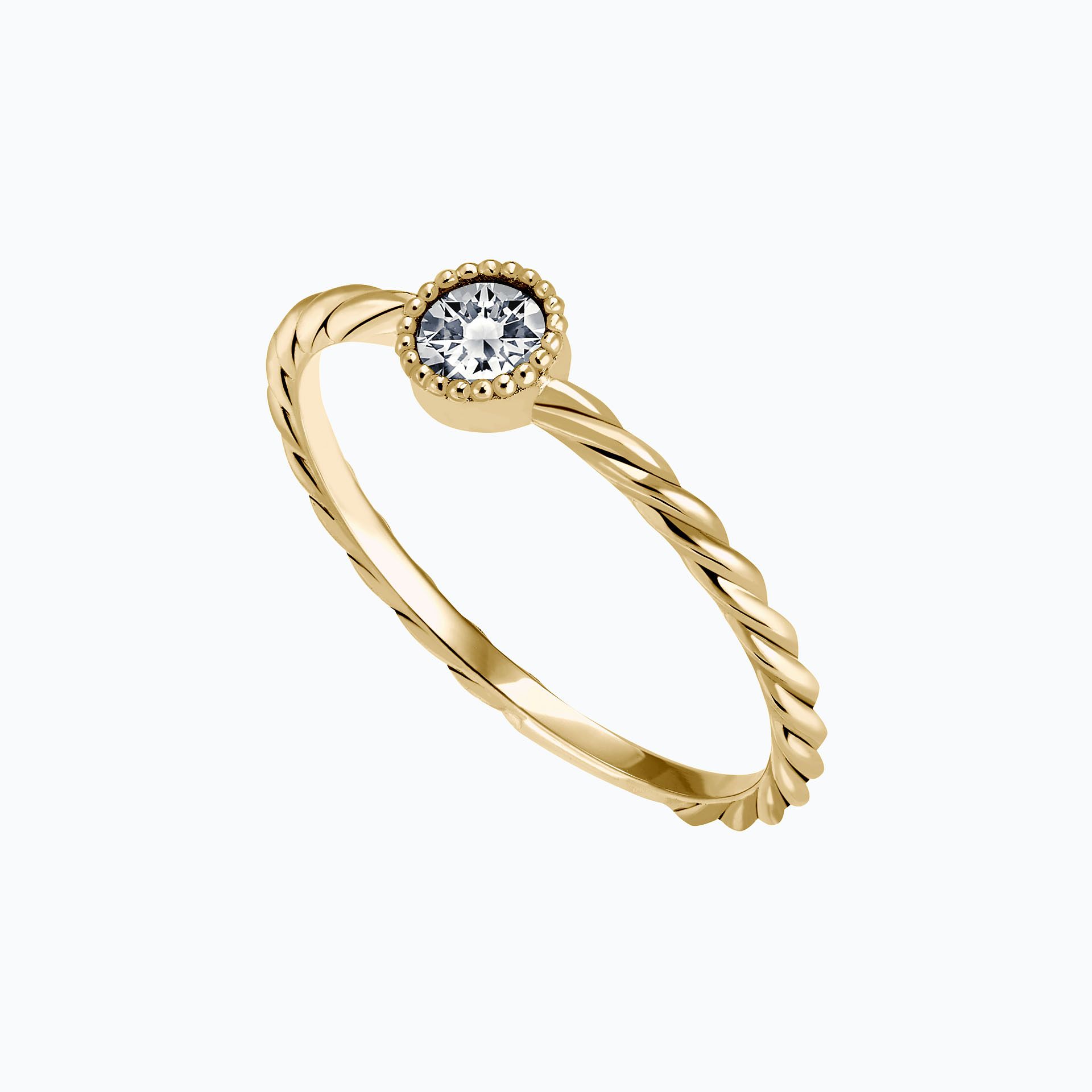 Solitaire Faustine Diamant de Synthèse