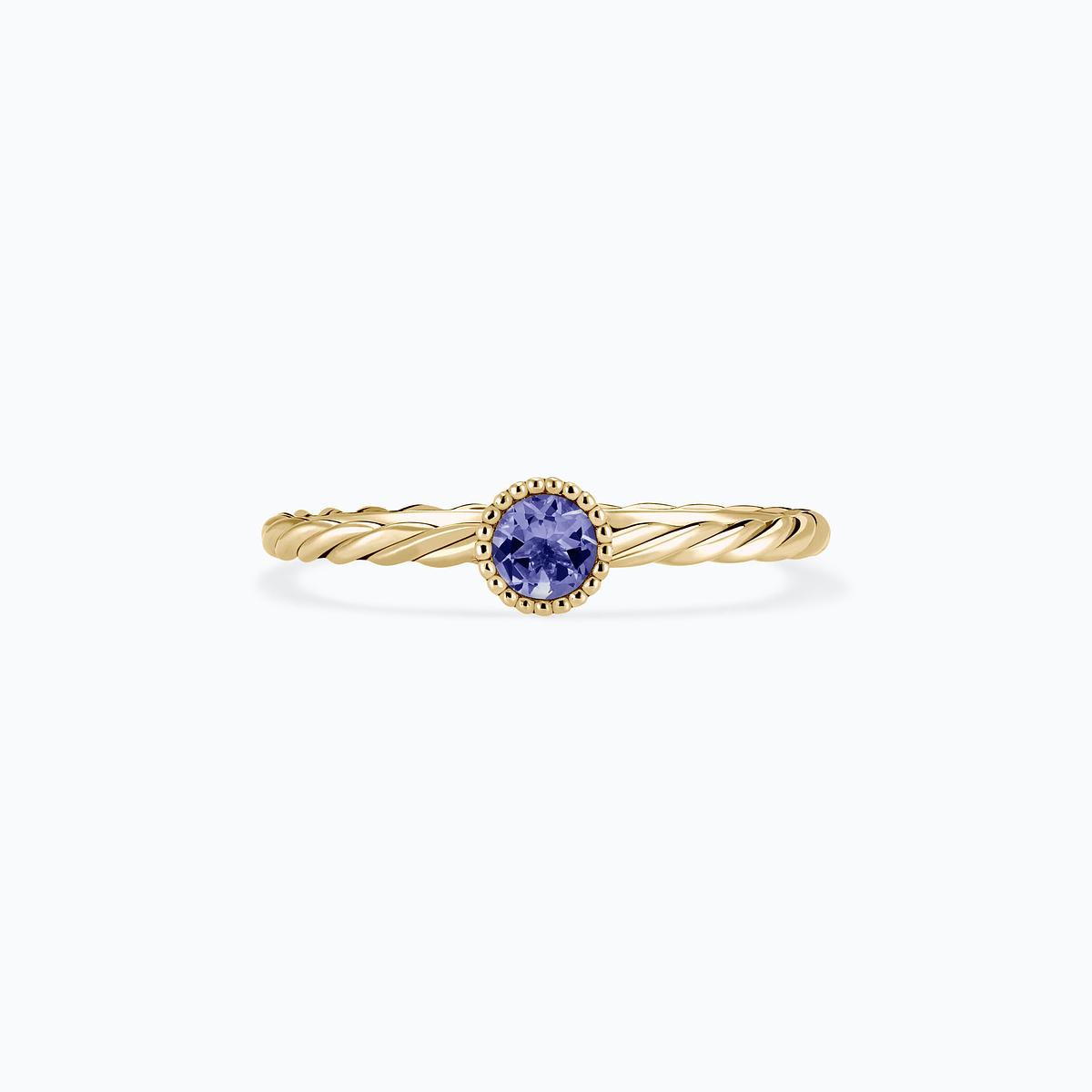 Solitaire Faustine Tanzanite
