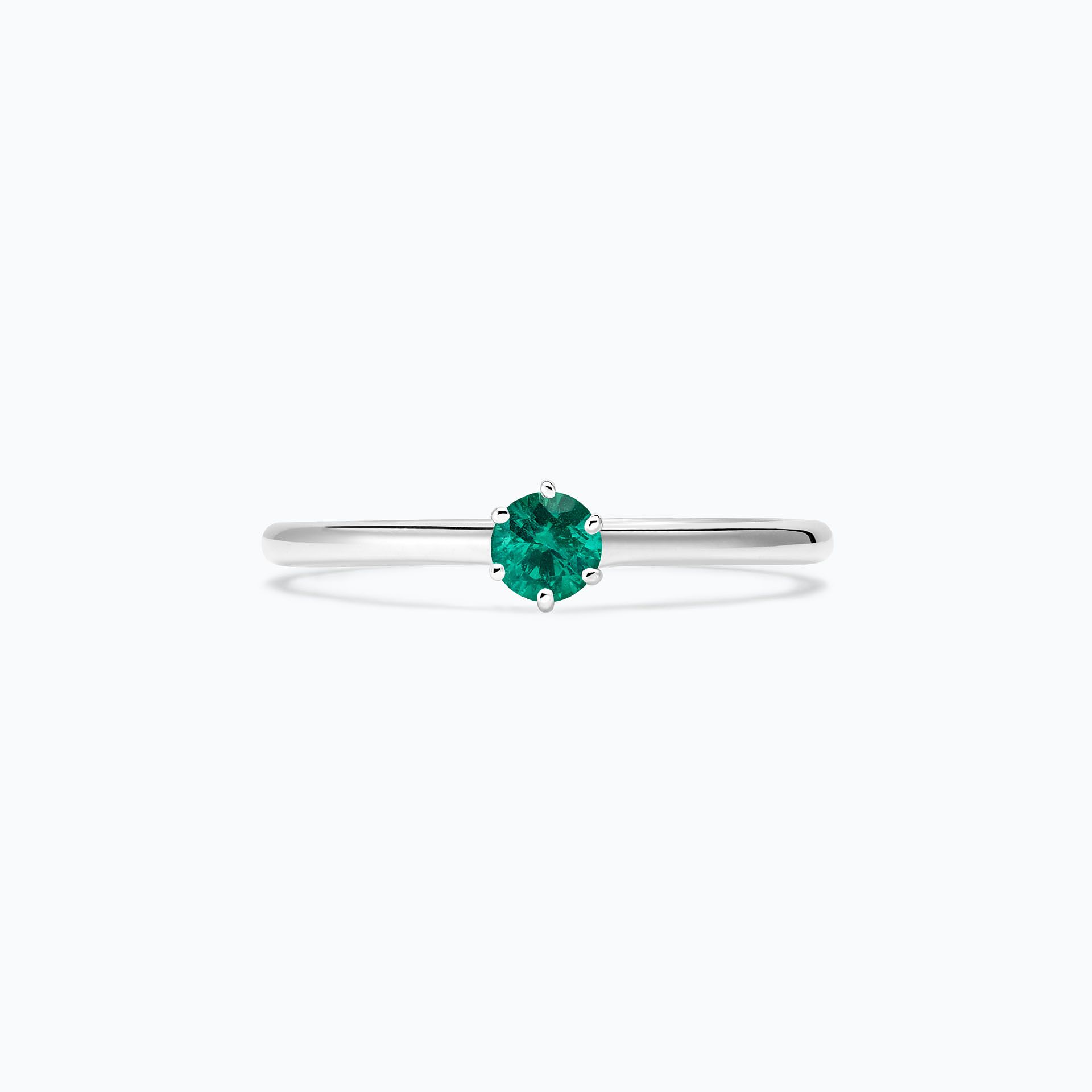 Solitaire Félicia Émeraude 3.5 mm
