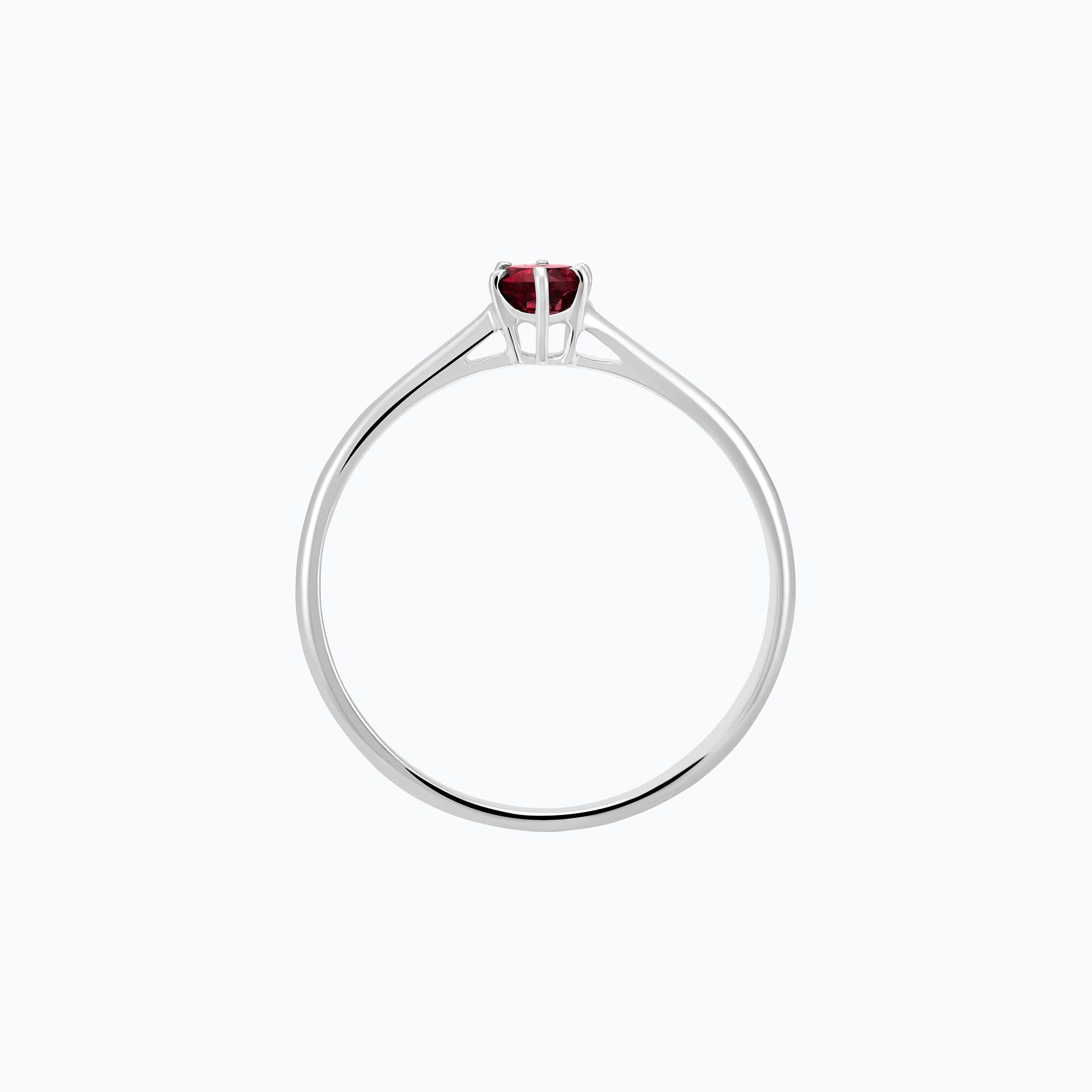 Solitaire Félicia Rubis 3.5 mm