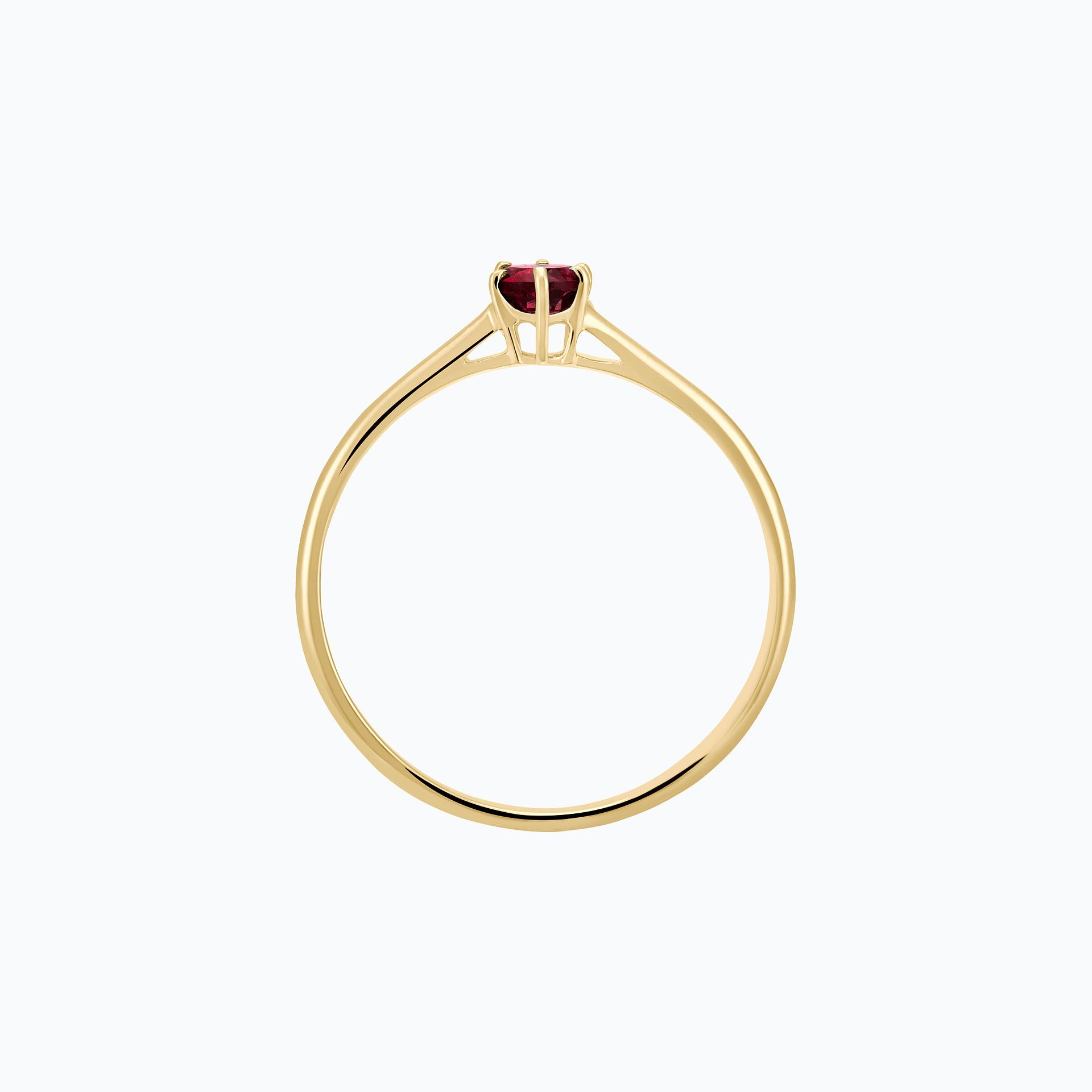 Solitaire Félicia Rubis 3.5 mm