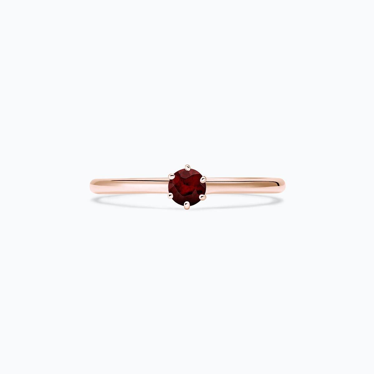 Solitaire Félicia Rubis 3.5 mm