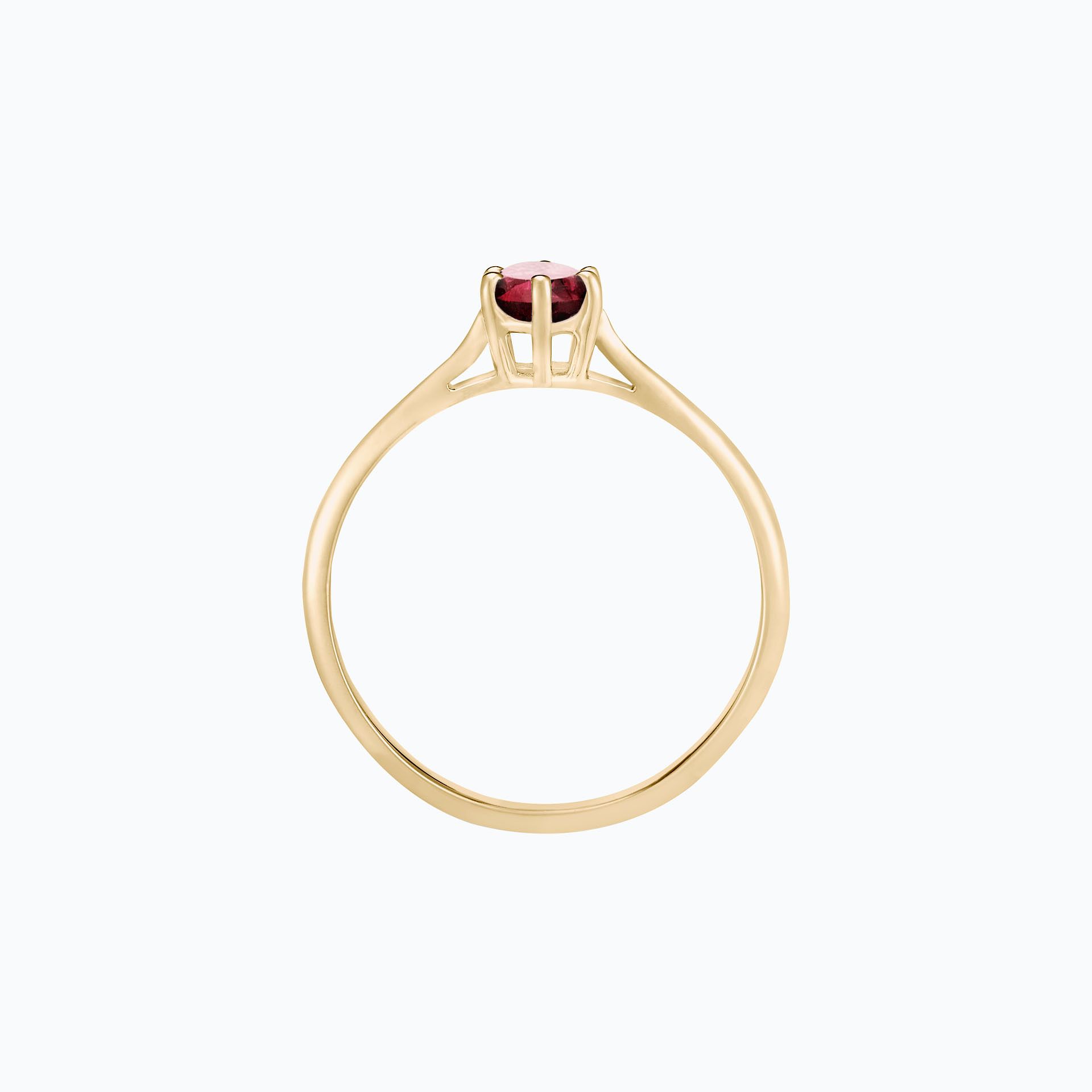 Solitaire Félicia Rubis 4.5 mm