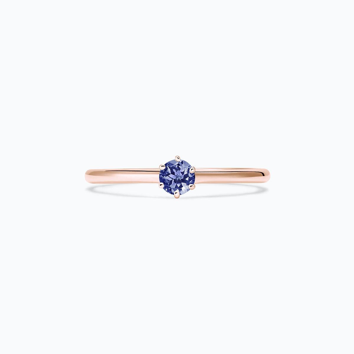 Solitaire Félicia Tanzanite 3.5 mm