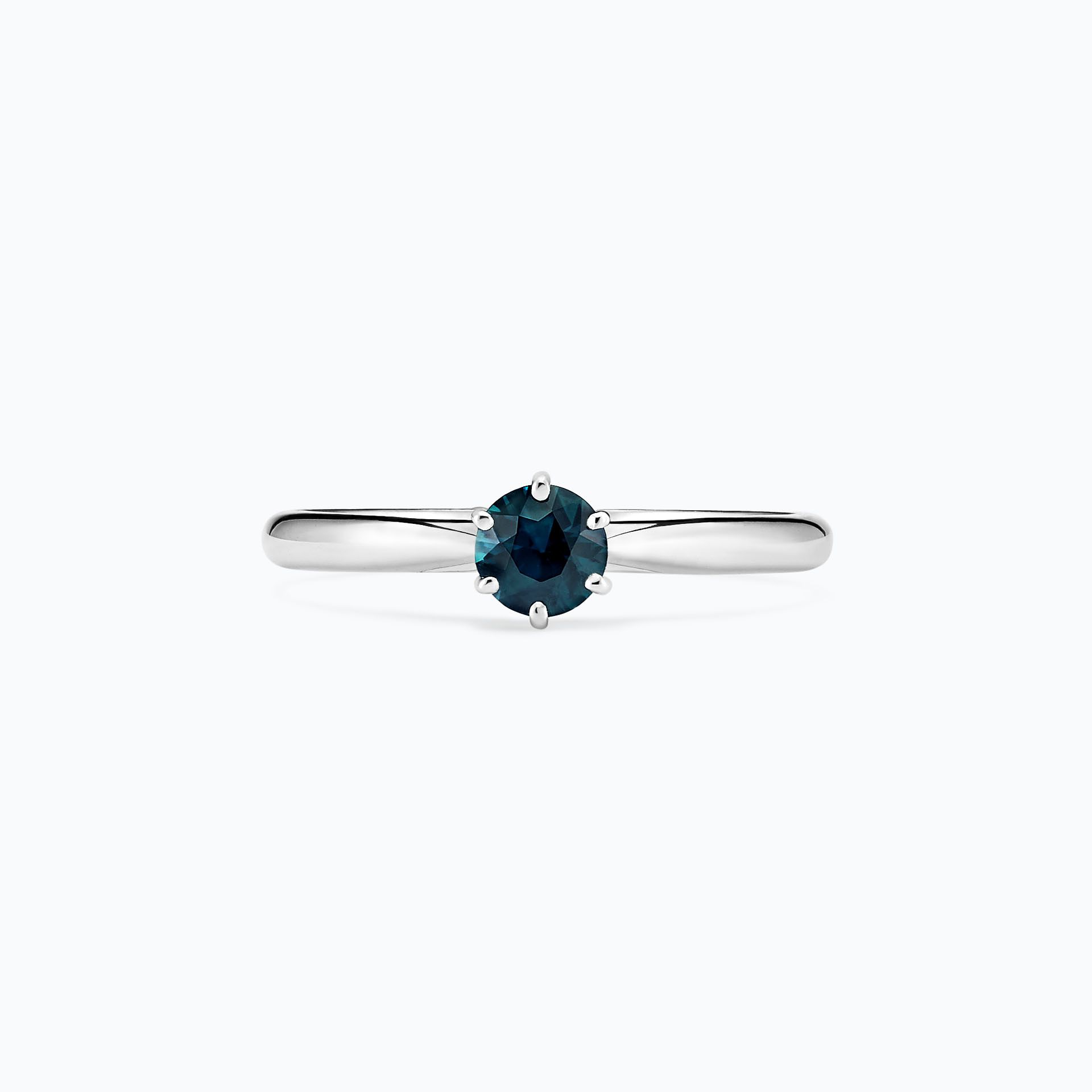 Solitaire Félicia Topaze Blue London 4.5 mm