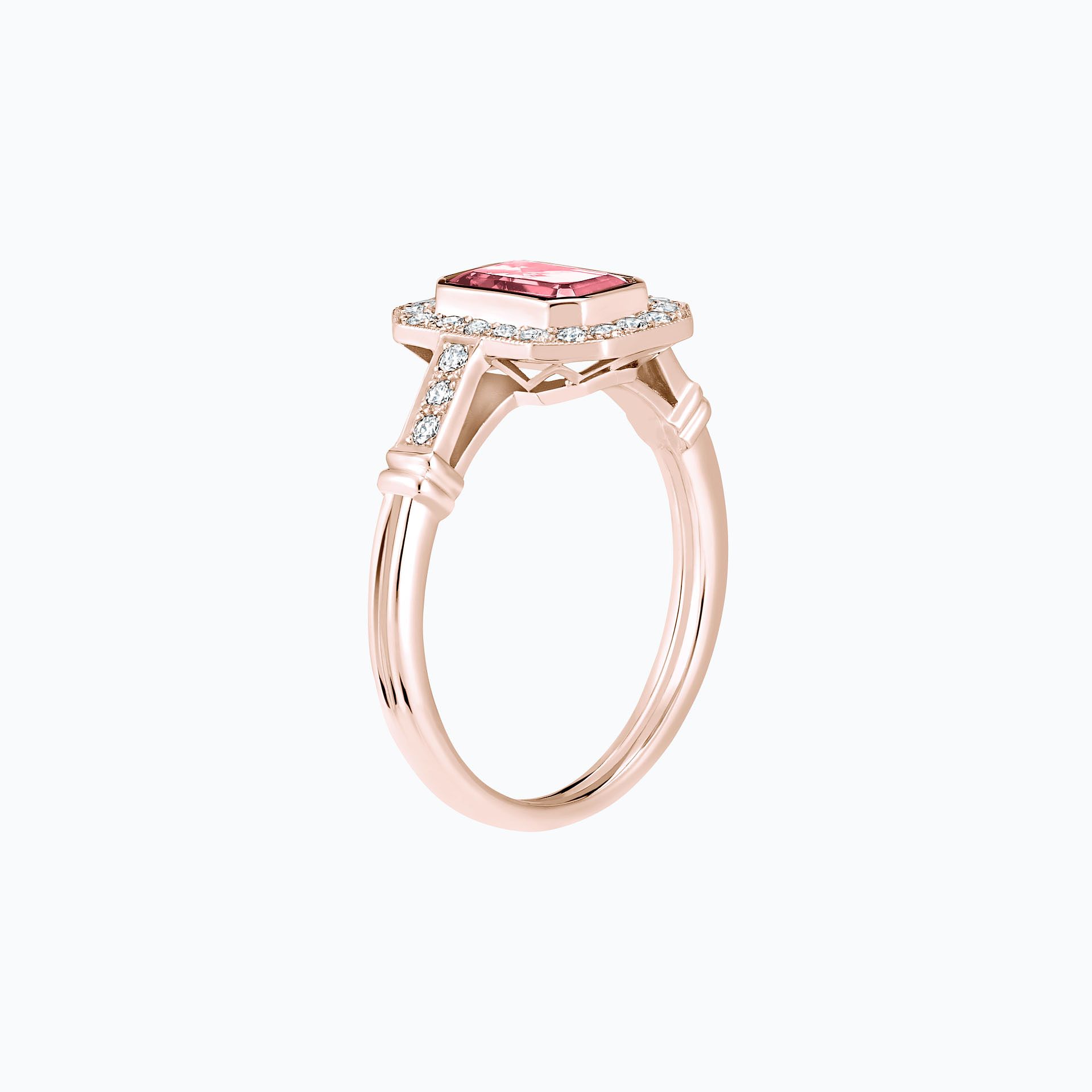 Solitaire Gabrielle Tourmaline