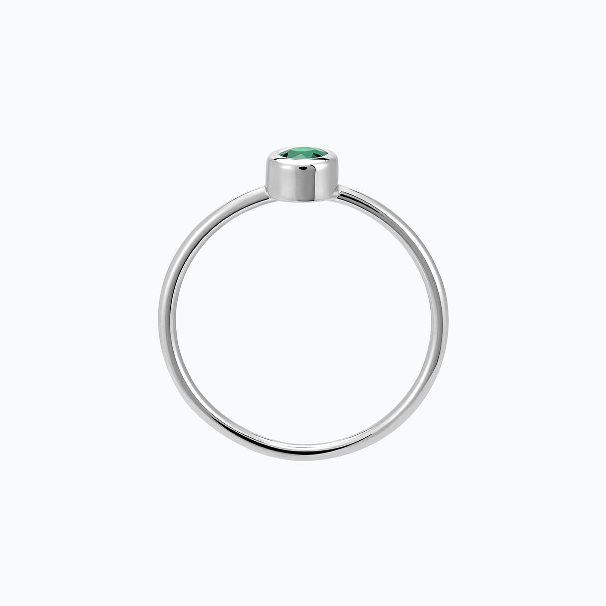 Solitaire Harmony Émeraude 3.5 mm
