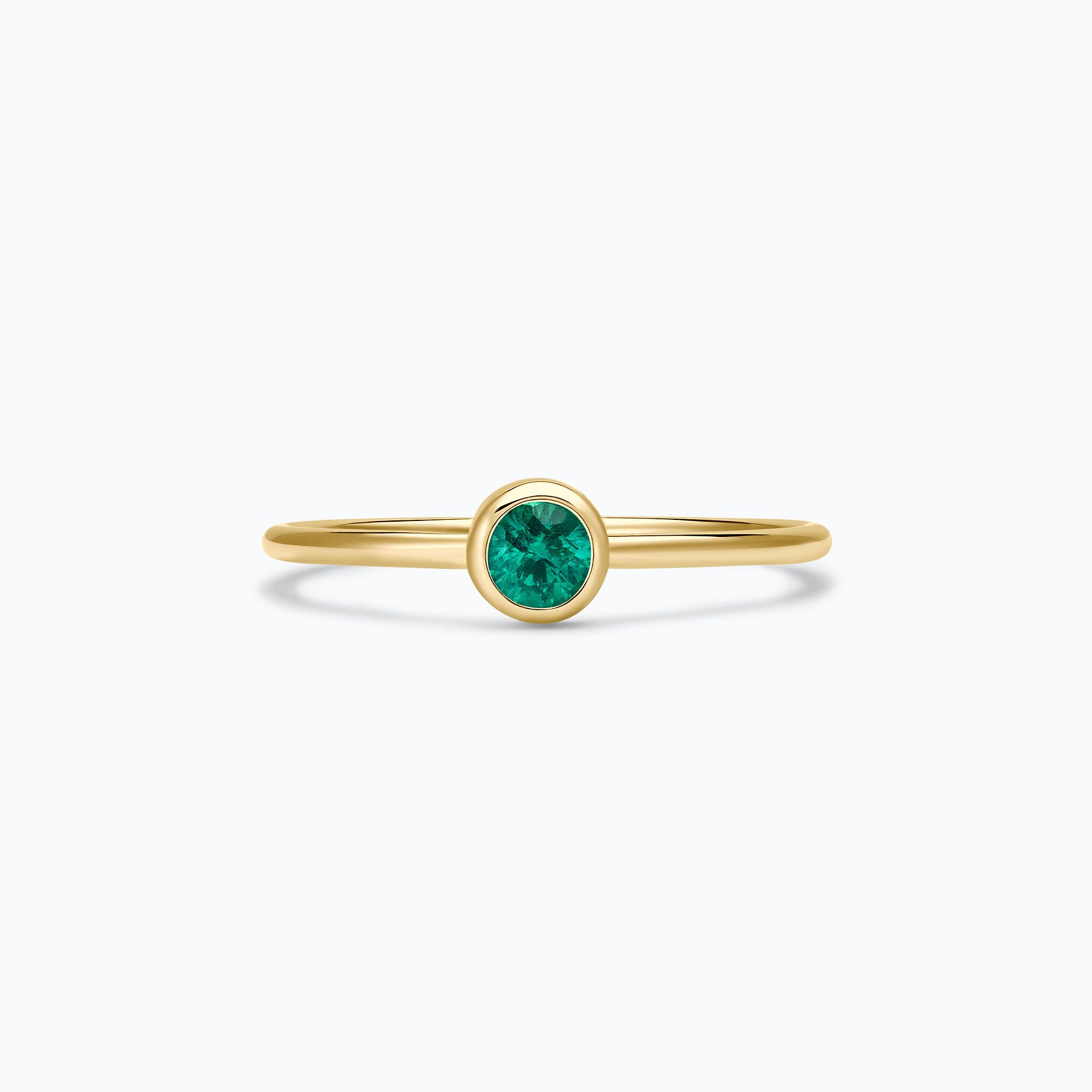 Solitaire Harmony Émeraude 3.5 mm