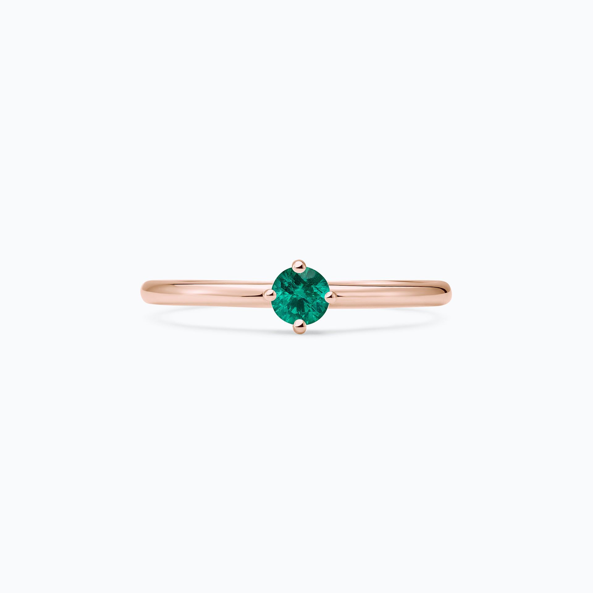 Solitaire Alva Émeraude 3.5 mm