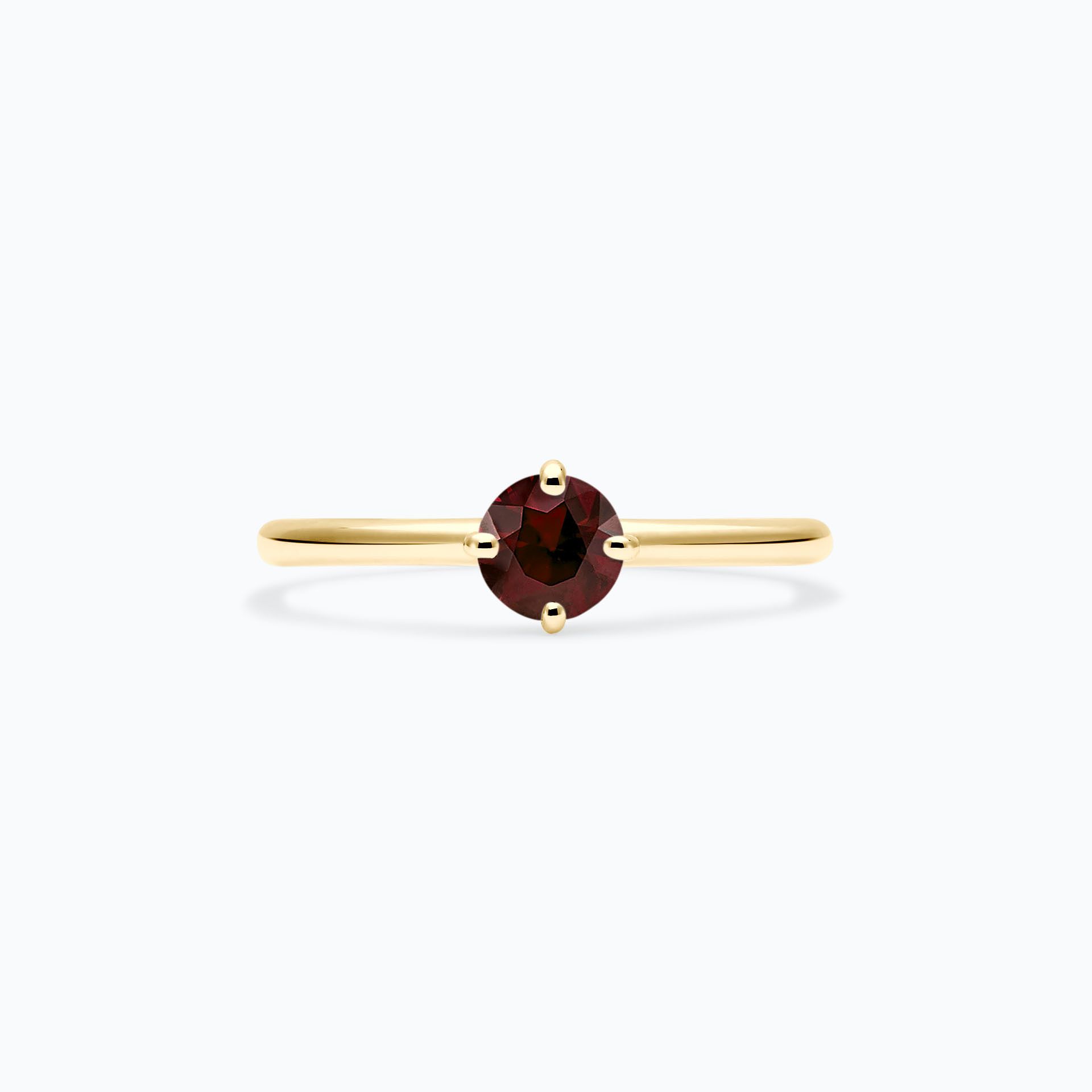 Solitaire Alva Grenat 4.5 mm