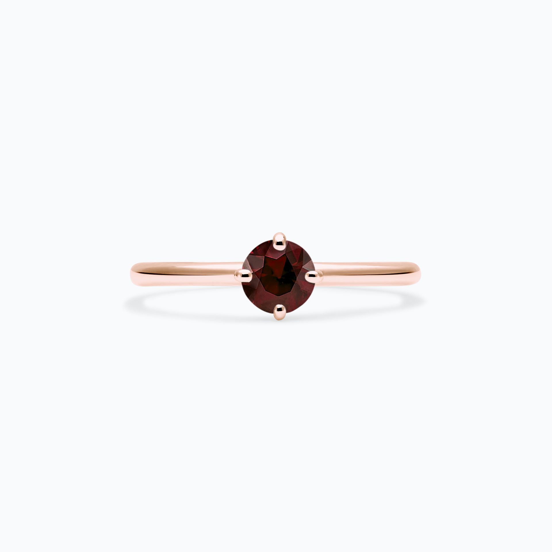 Solitaire Alva Grenat 4.5 mm