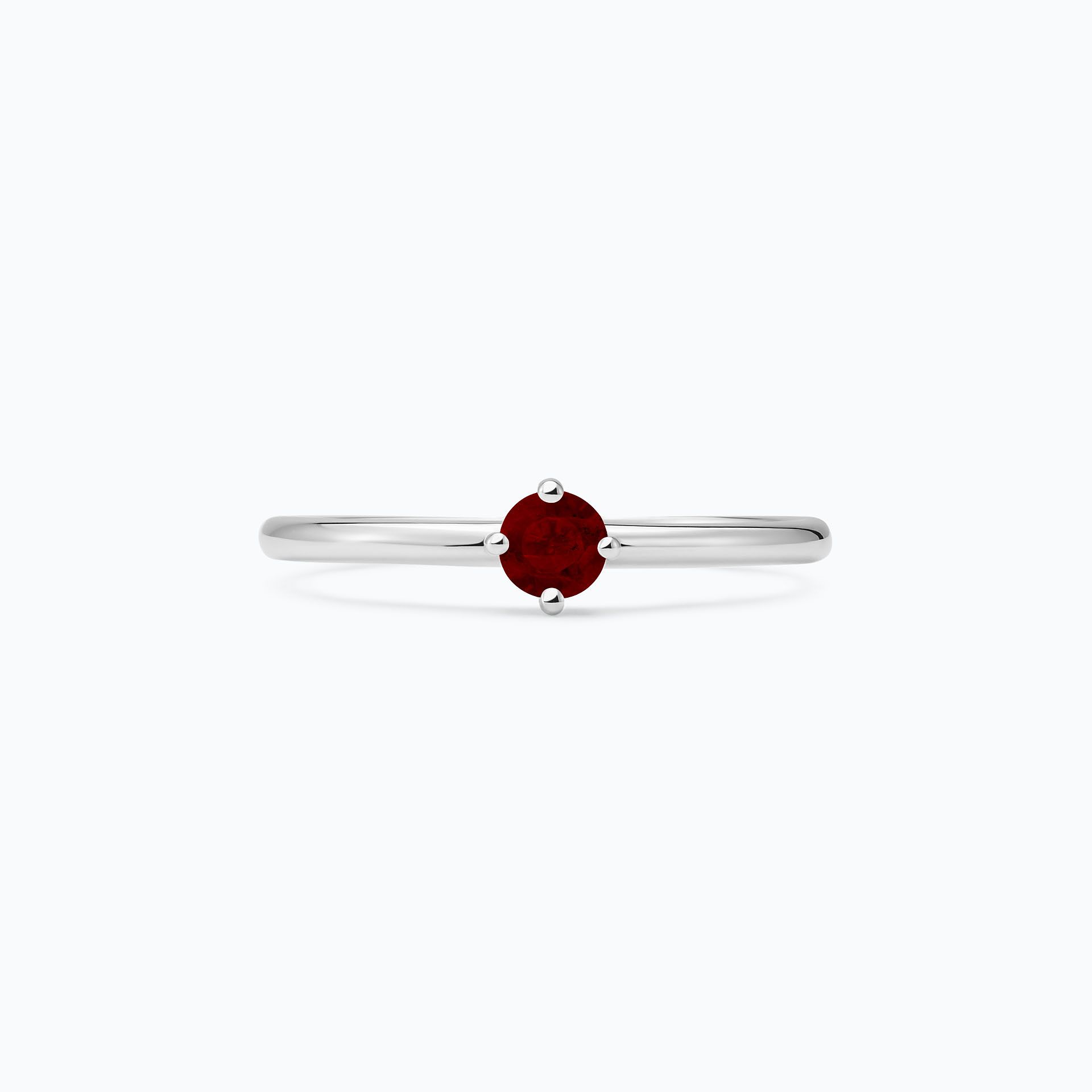 Solitaire Alva Rubis 3.5 mm