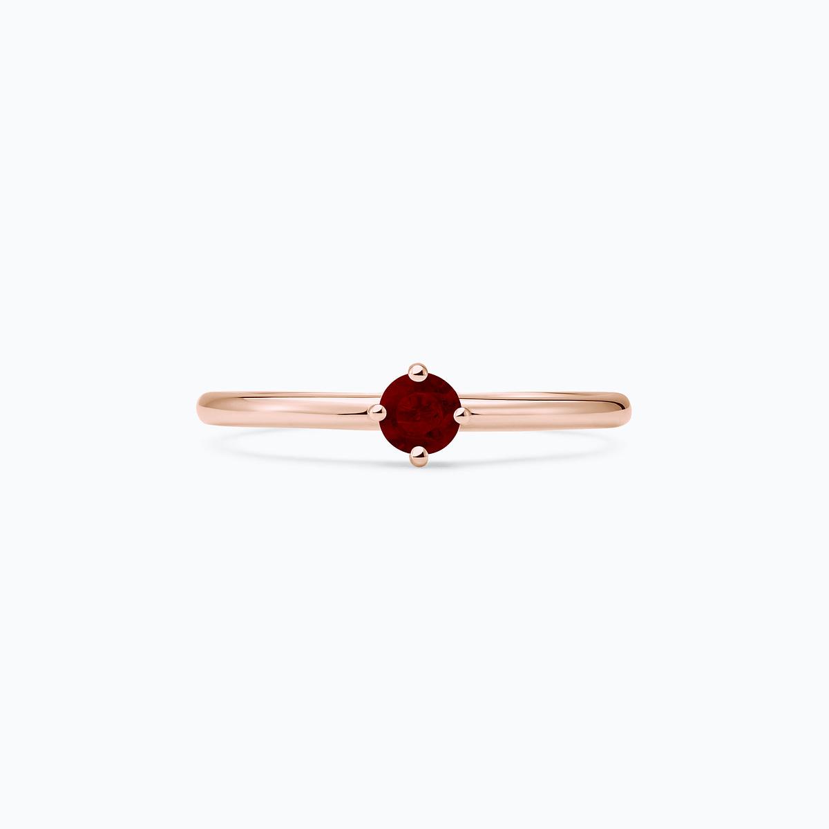 Solitaire Alva Rubis 3.5 mm