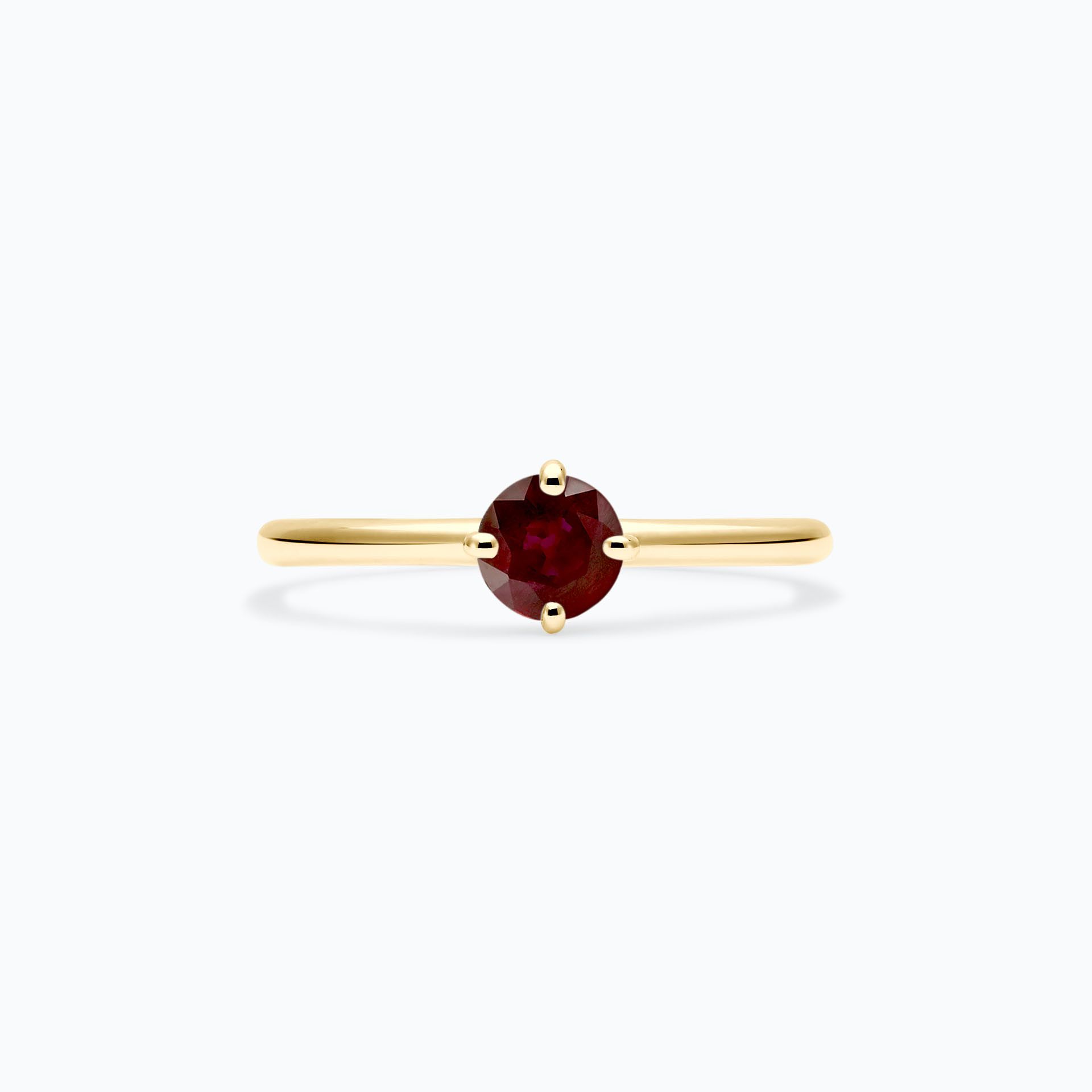 Solitaire Alva Rubis 4.5 mm