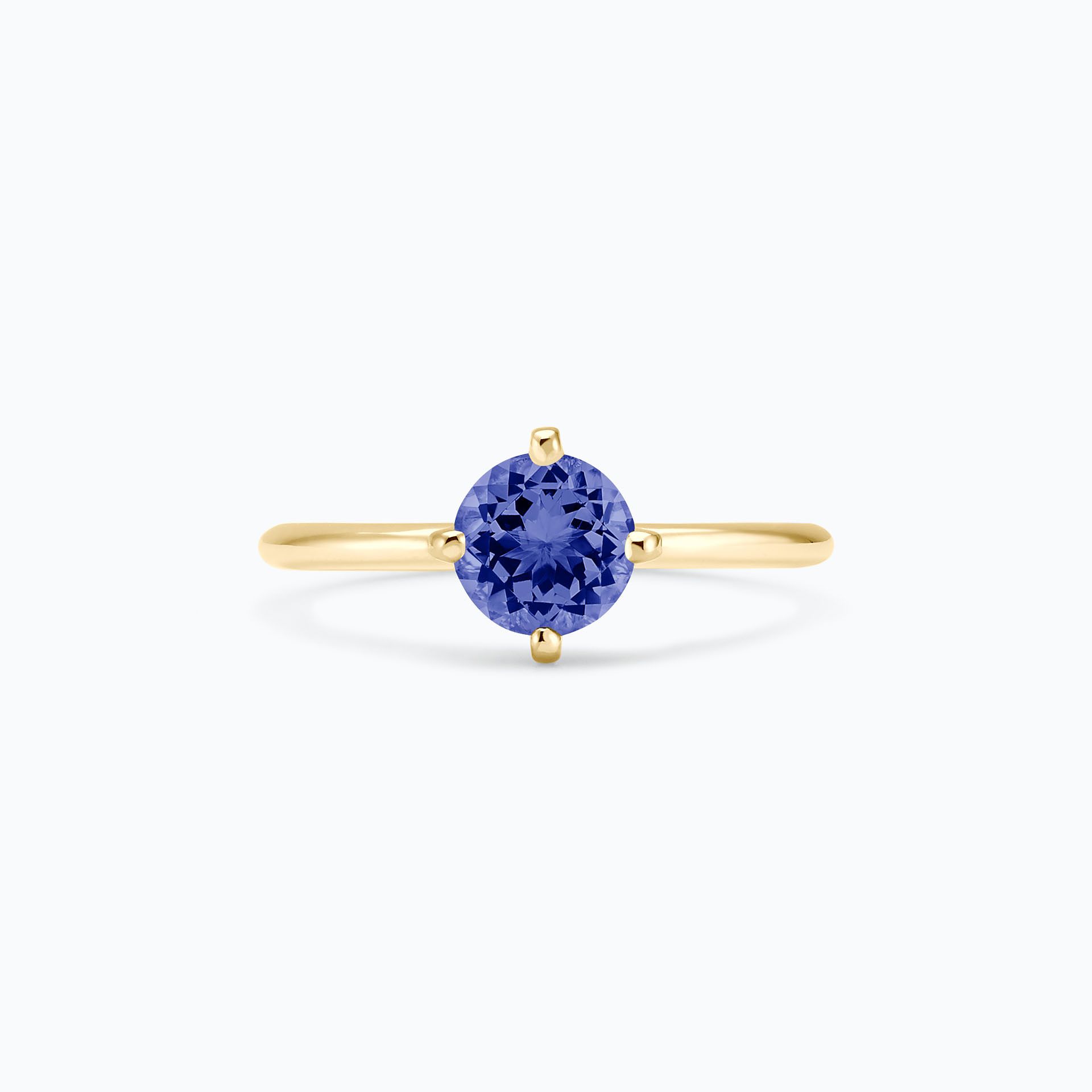 Solitaire Alva Tanzanite 6 mm