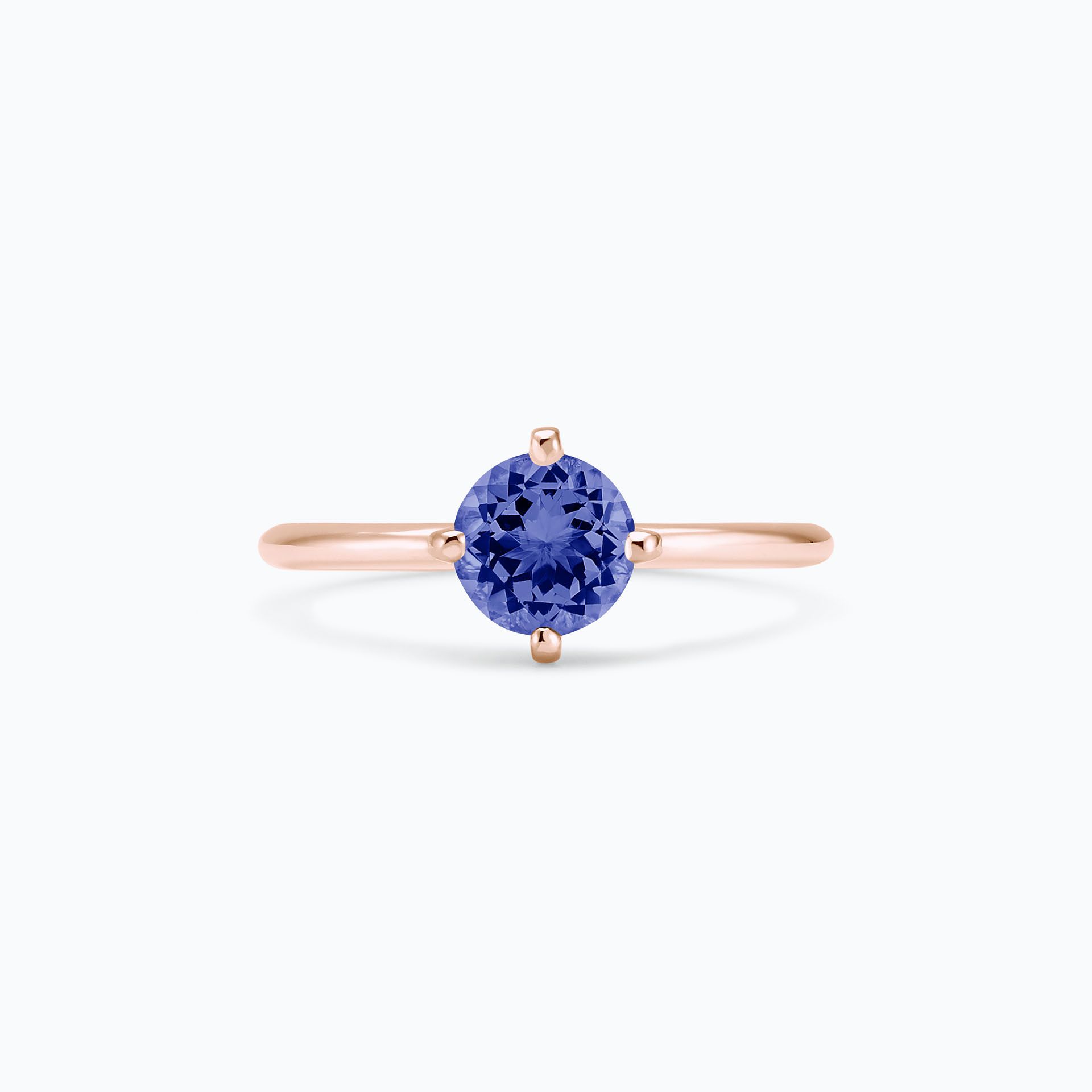 Solitaire Alva Tanzanite 6 mm