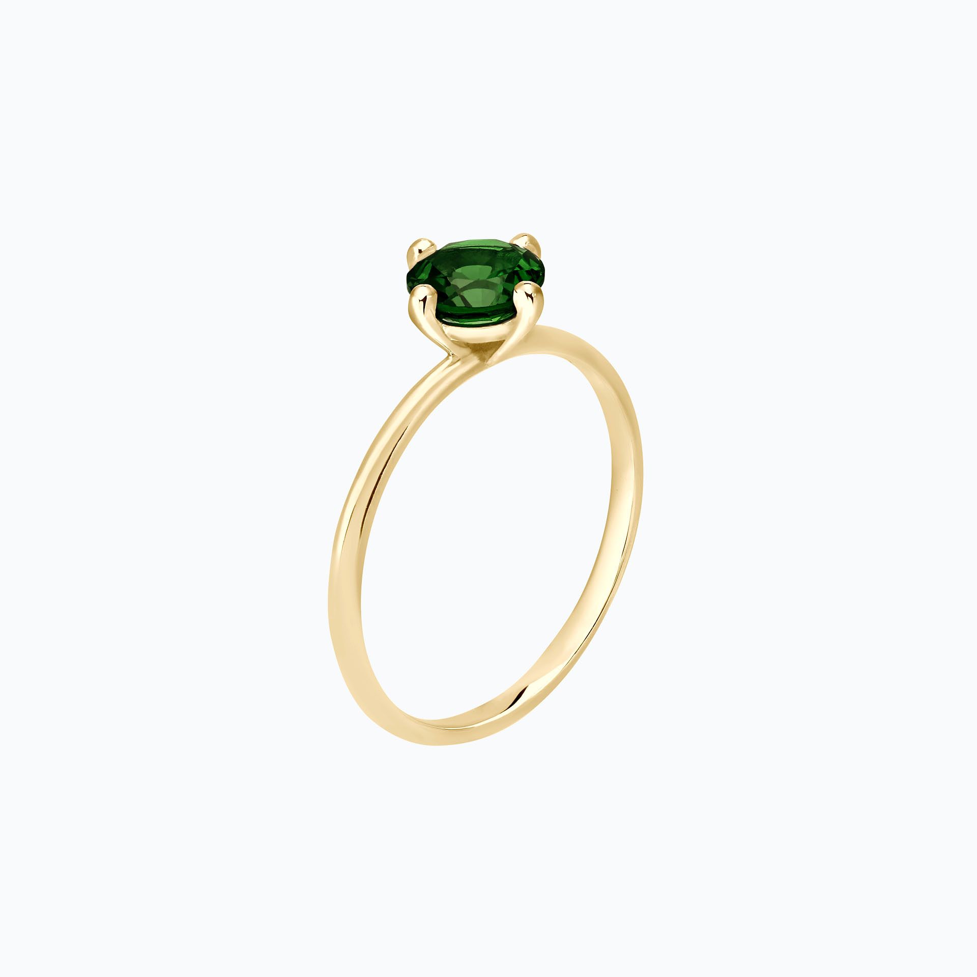 Solitaire Alva Tsavorite 6 mm