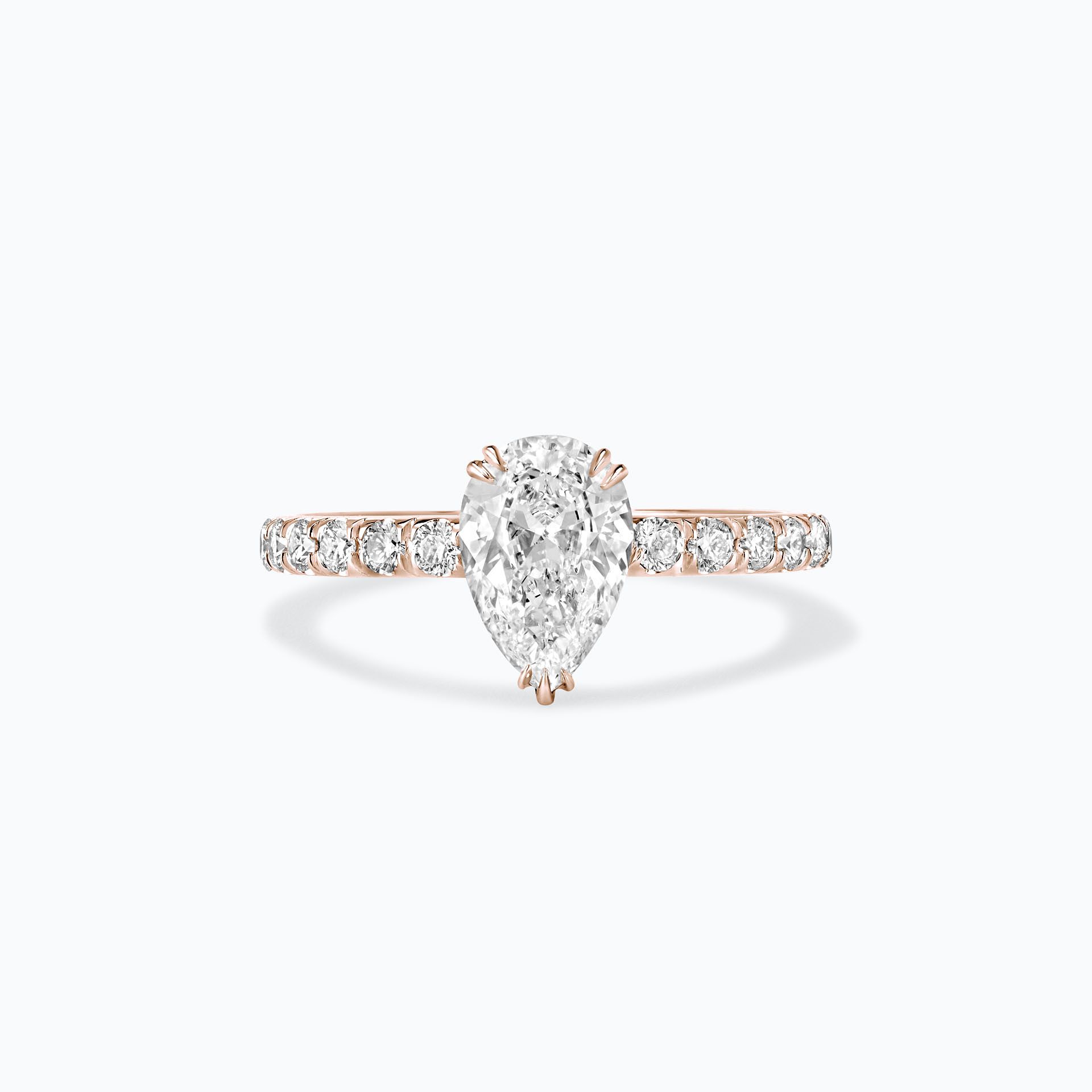Solitaire Pavé Calla