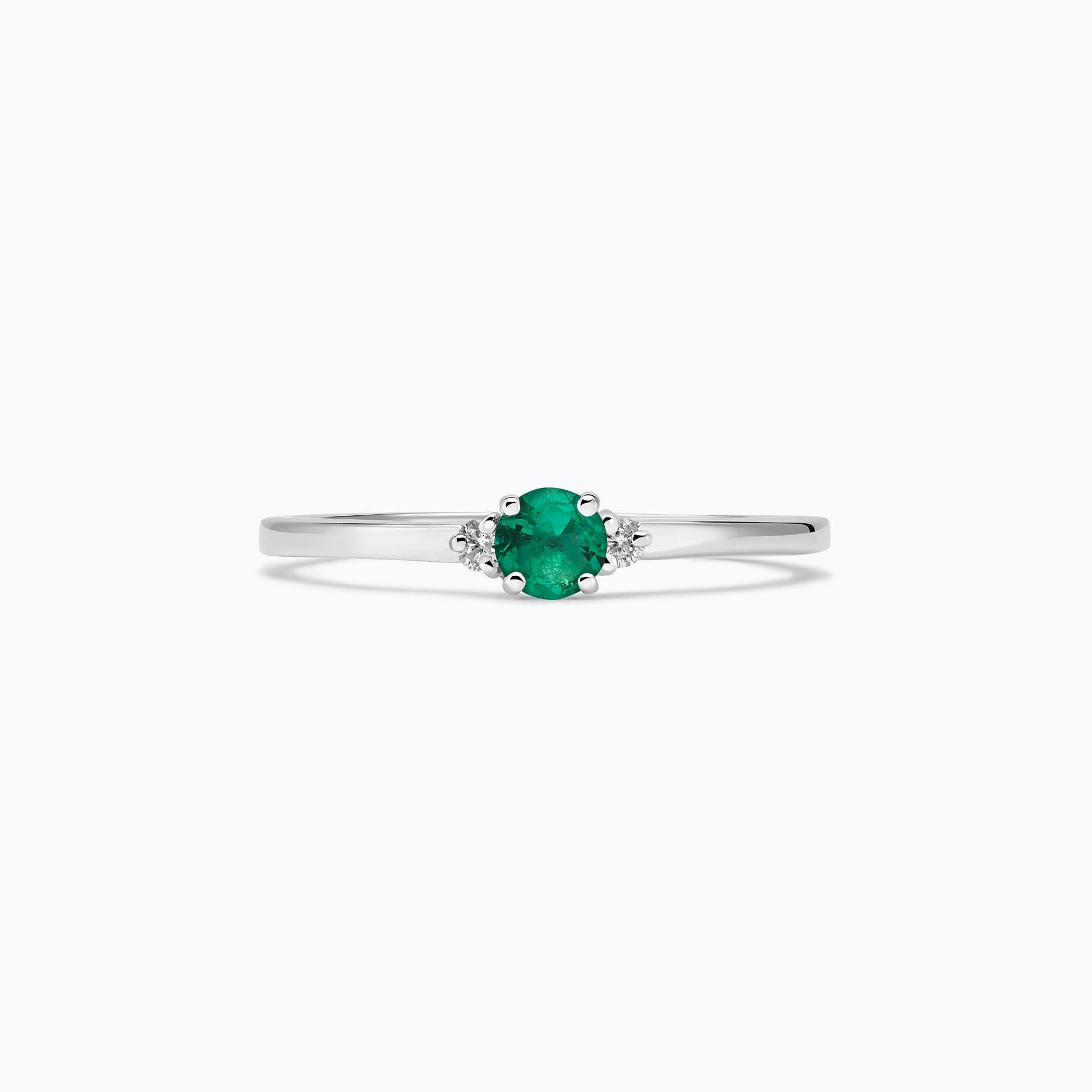 Solitaire Lolly Émeraude 3.5 mm