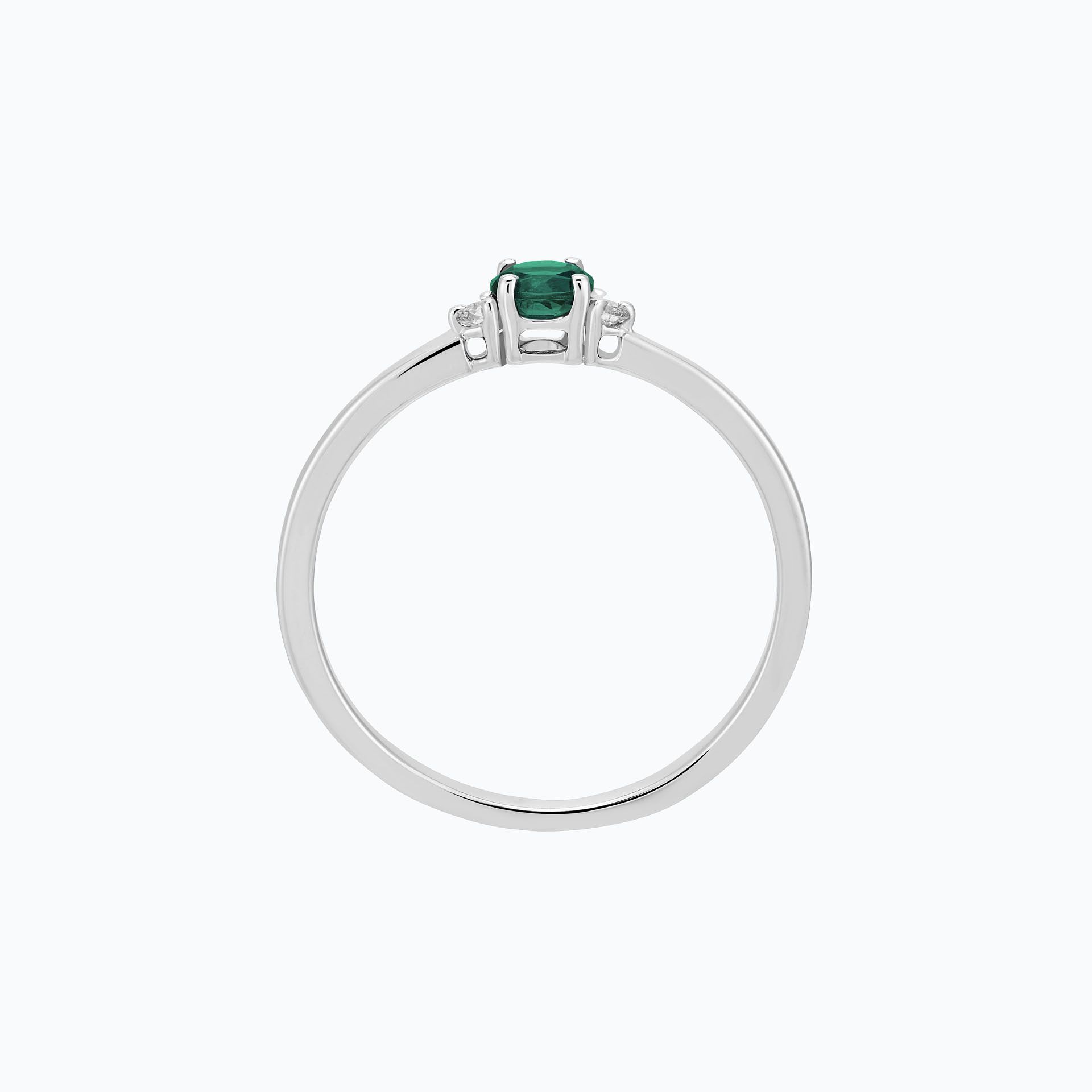 Solitaire Lolly Émeraude 3.5 mm